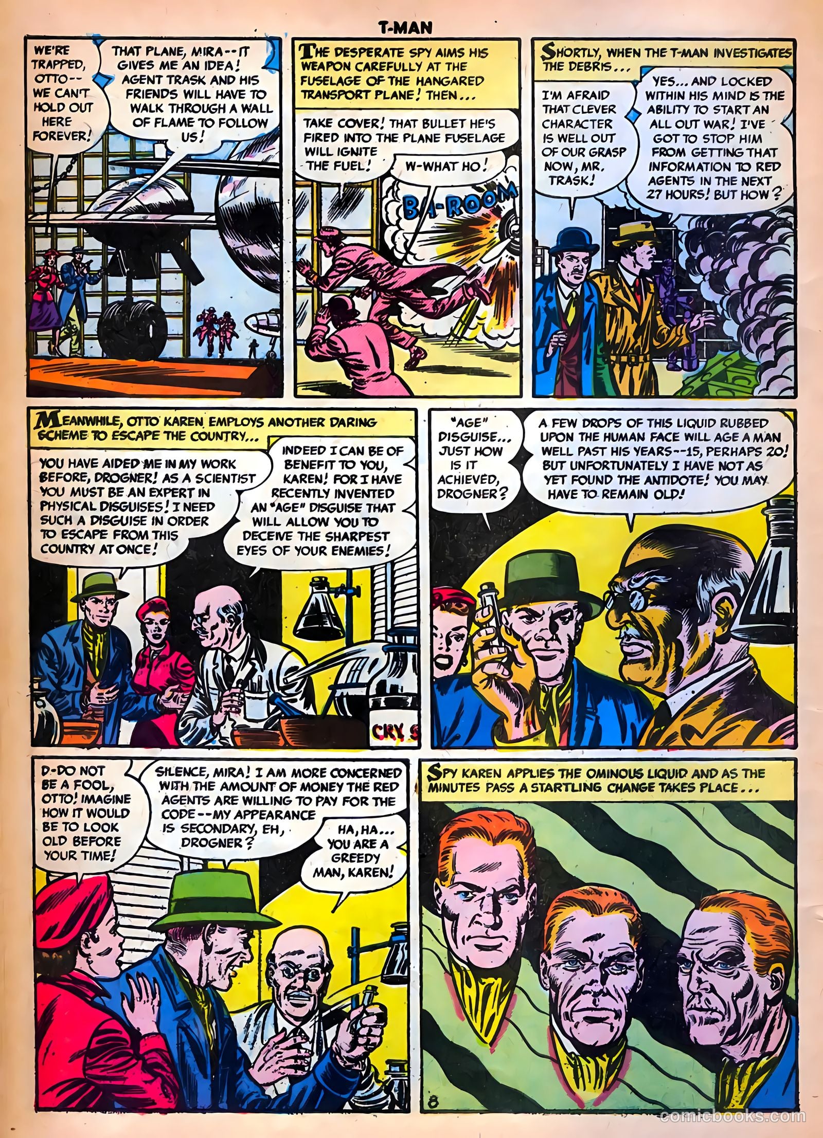 T-Man #38 (1956) — page 10 of 36