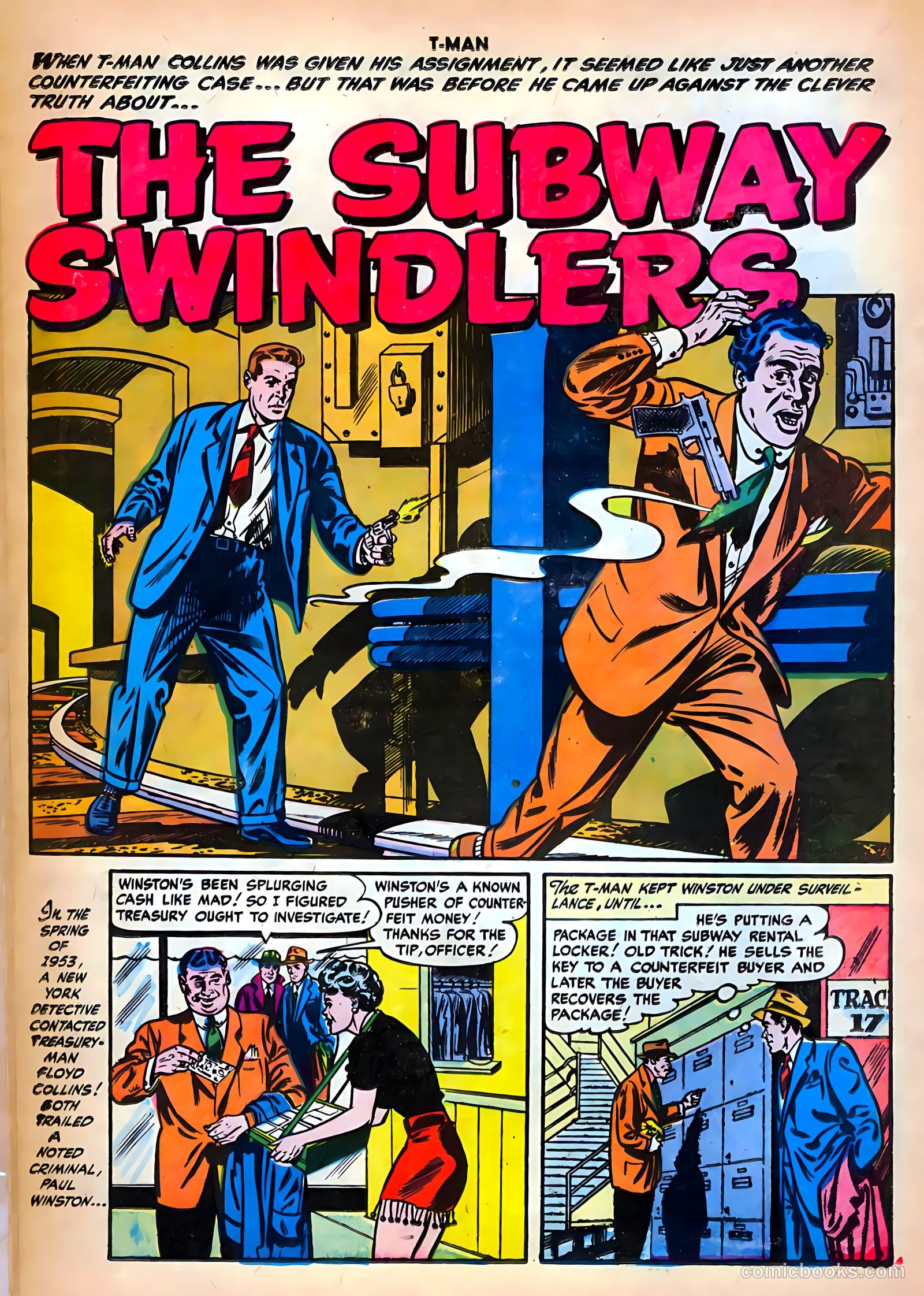 T-Man #38 (1956) — page 14 of 36