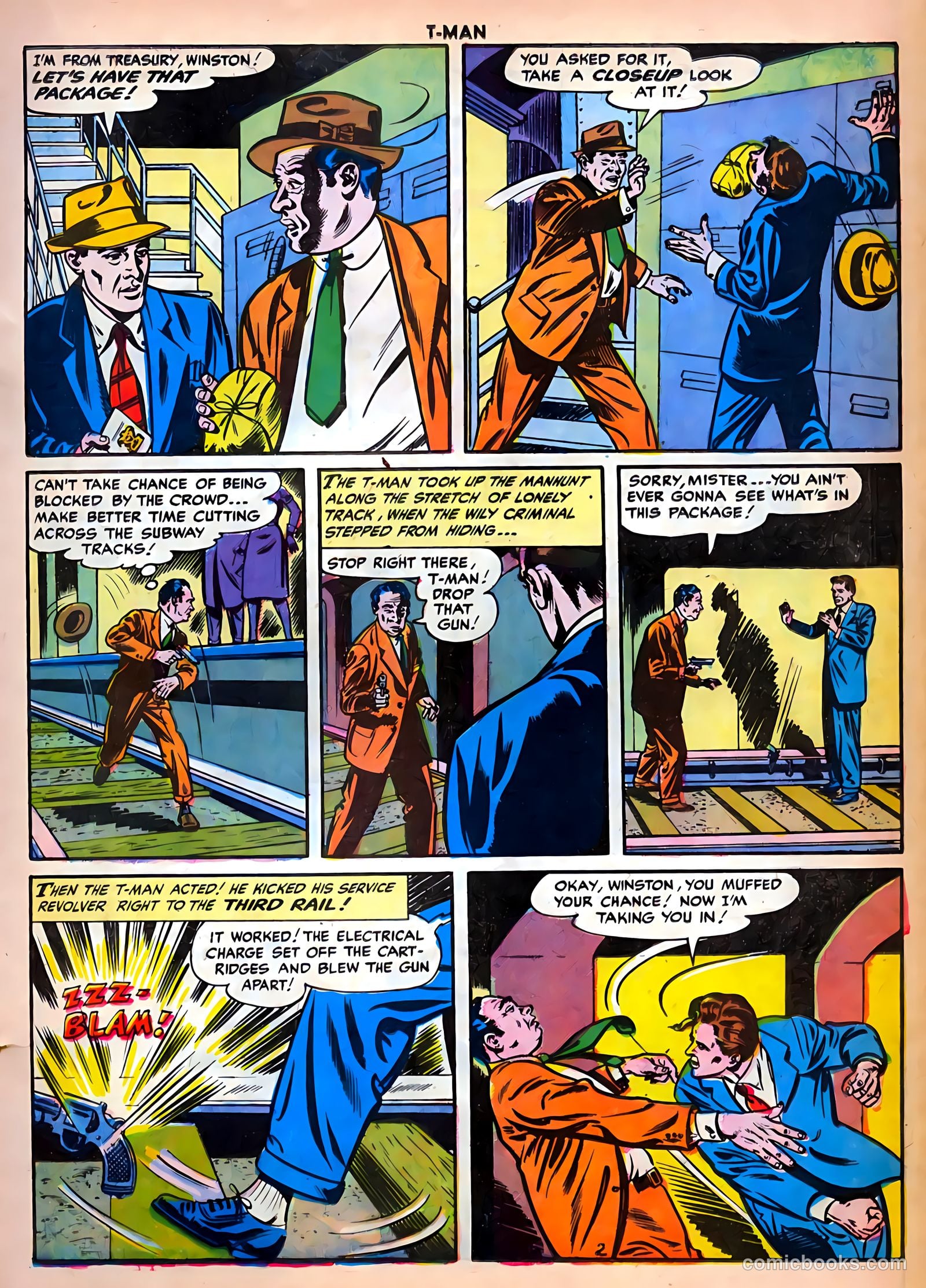 T-Man #38 (1956) — page 15 of 36