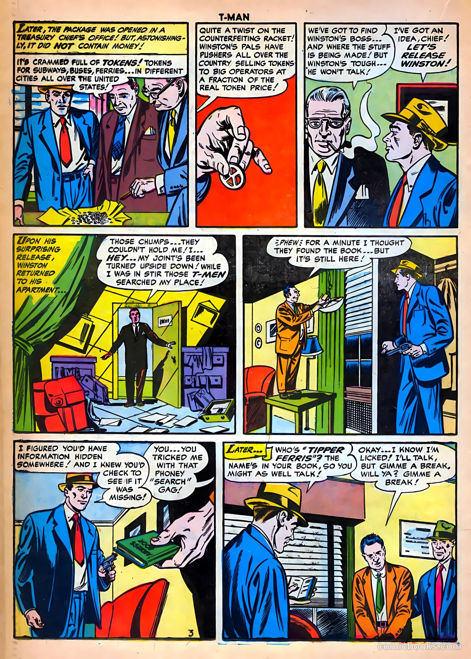 T-Man #38 (1956) — page 16 of 36