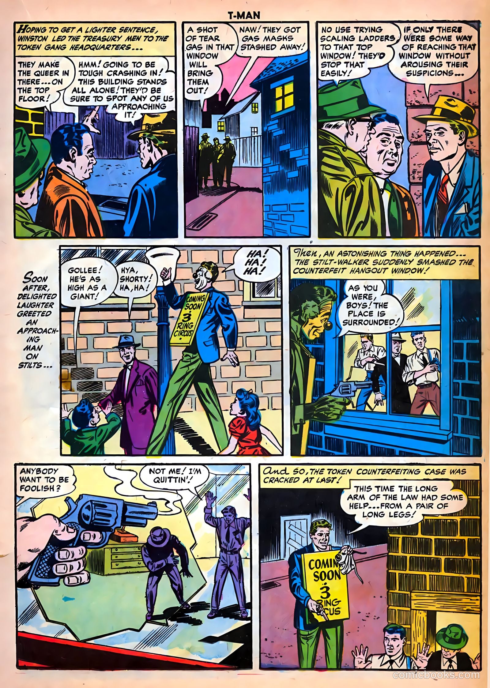 T-Man #38 (1956) — page 17 of 36
