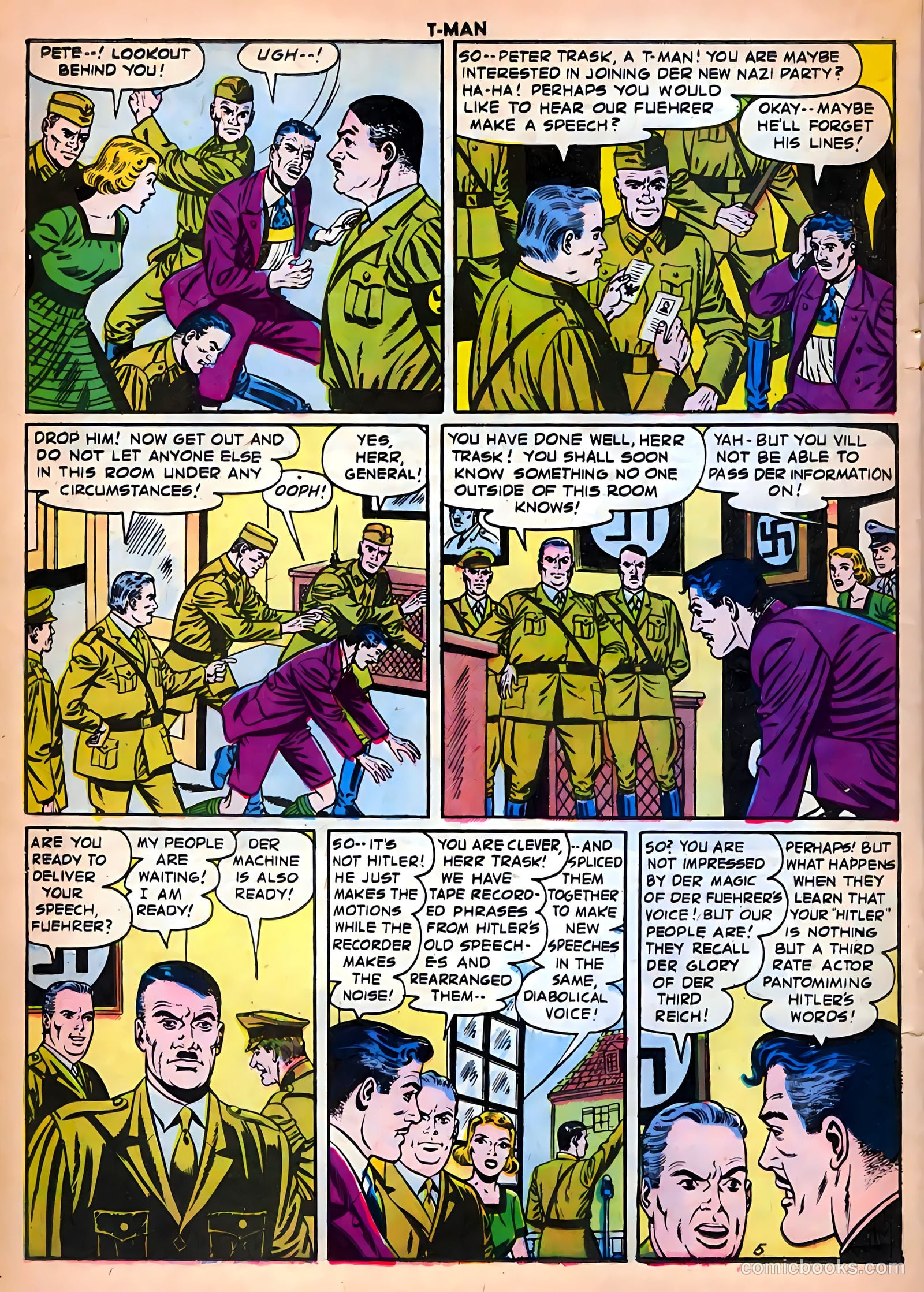 T-Man #38 (1956) — page 22 of 36