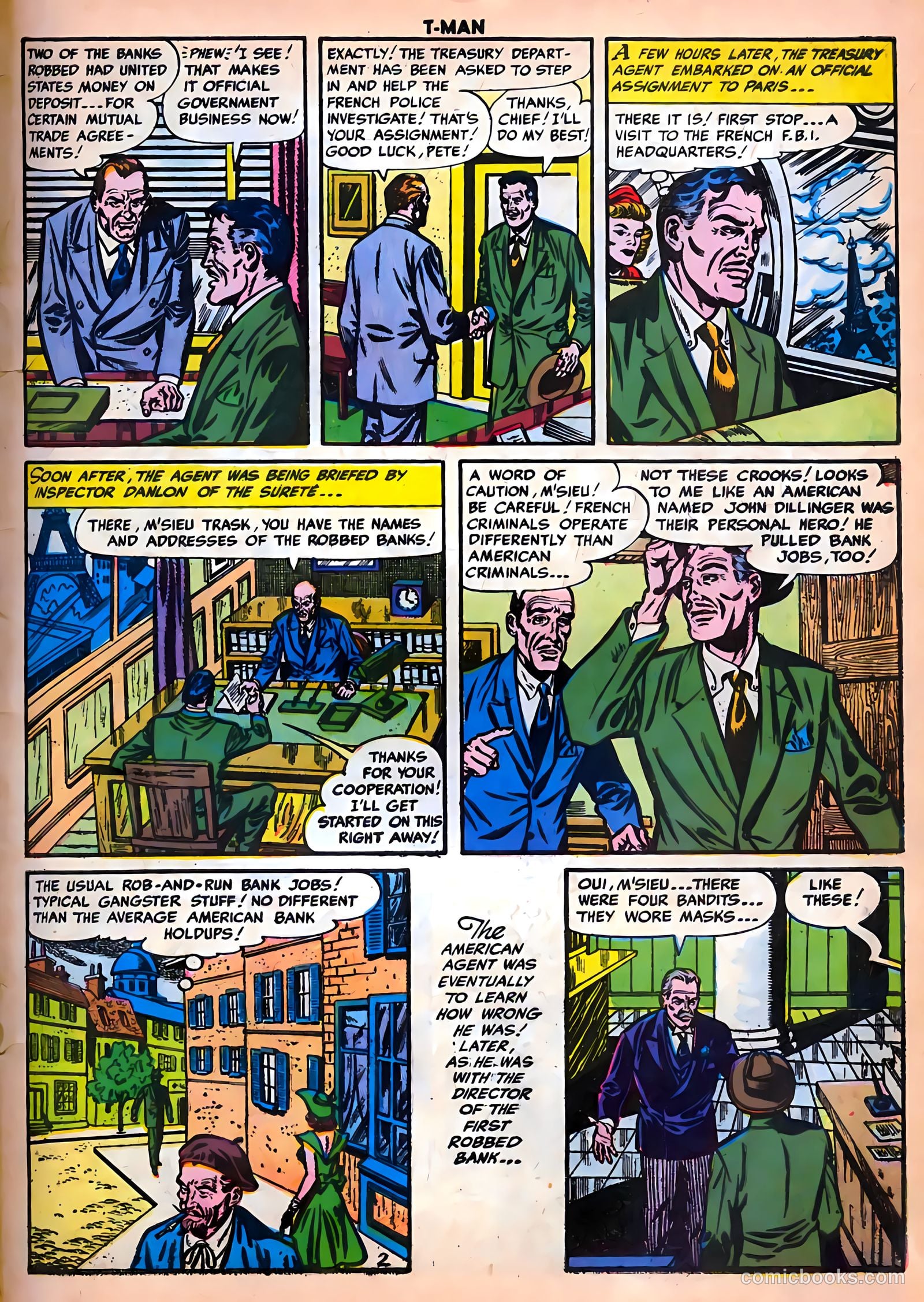 T-Man #38 (1956) — page 27 of 36