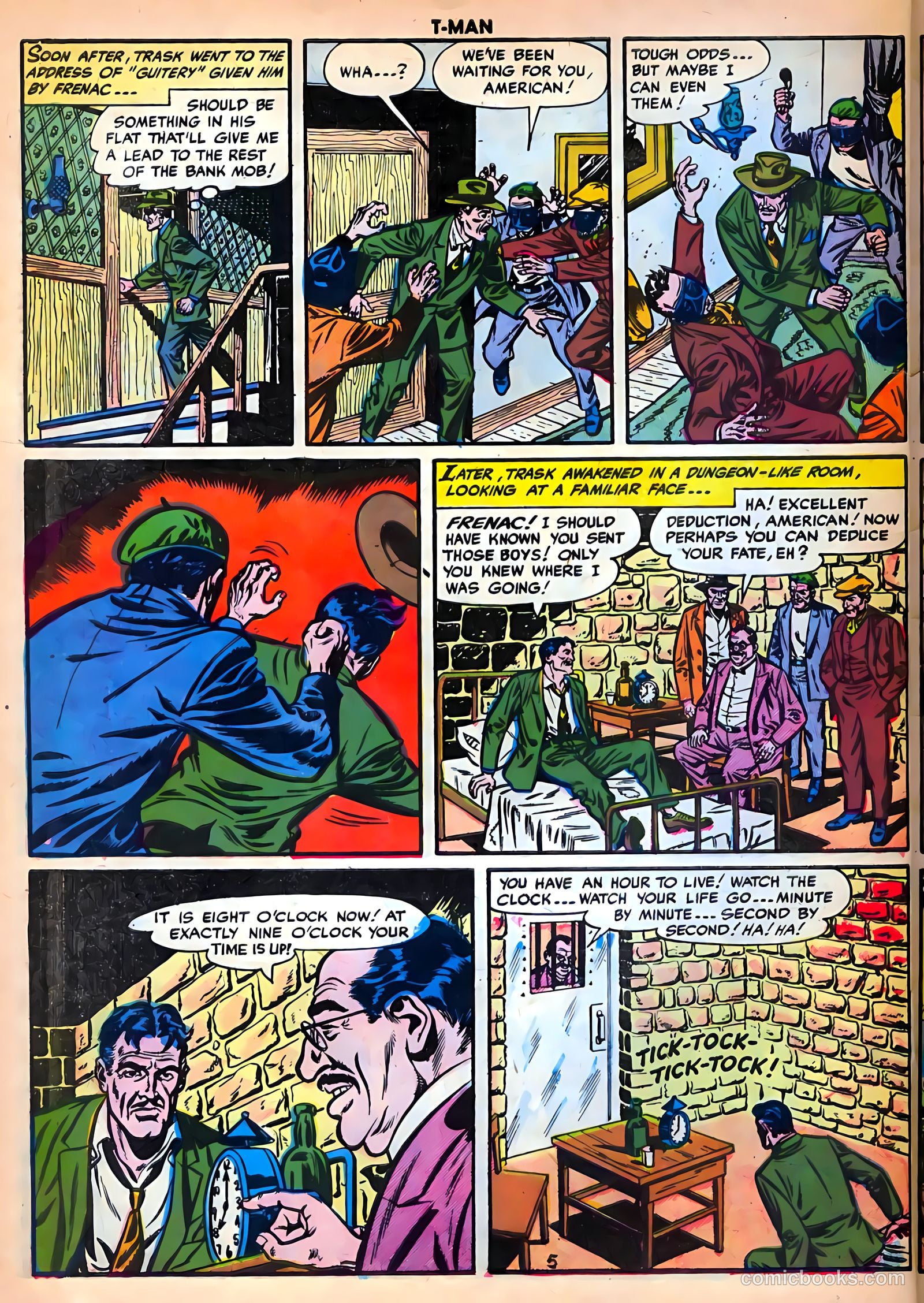 T-Man #38 (1956) — page 30 of 36