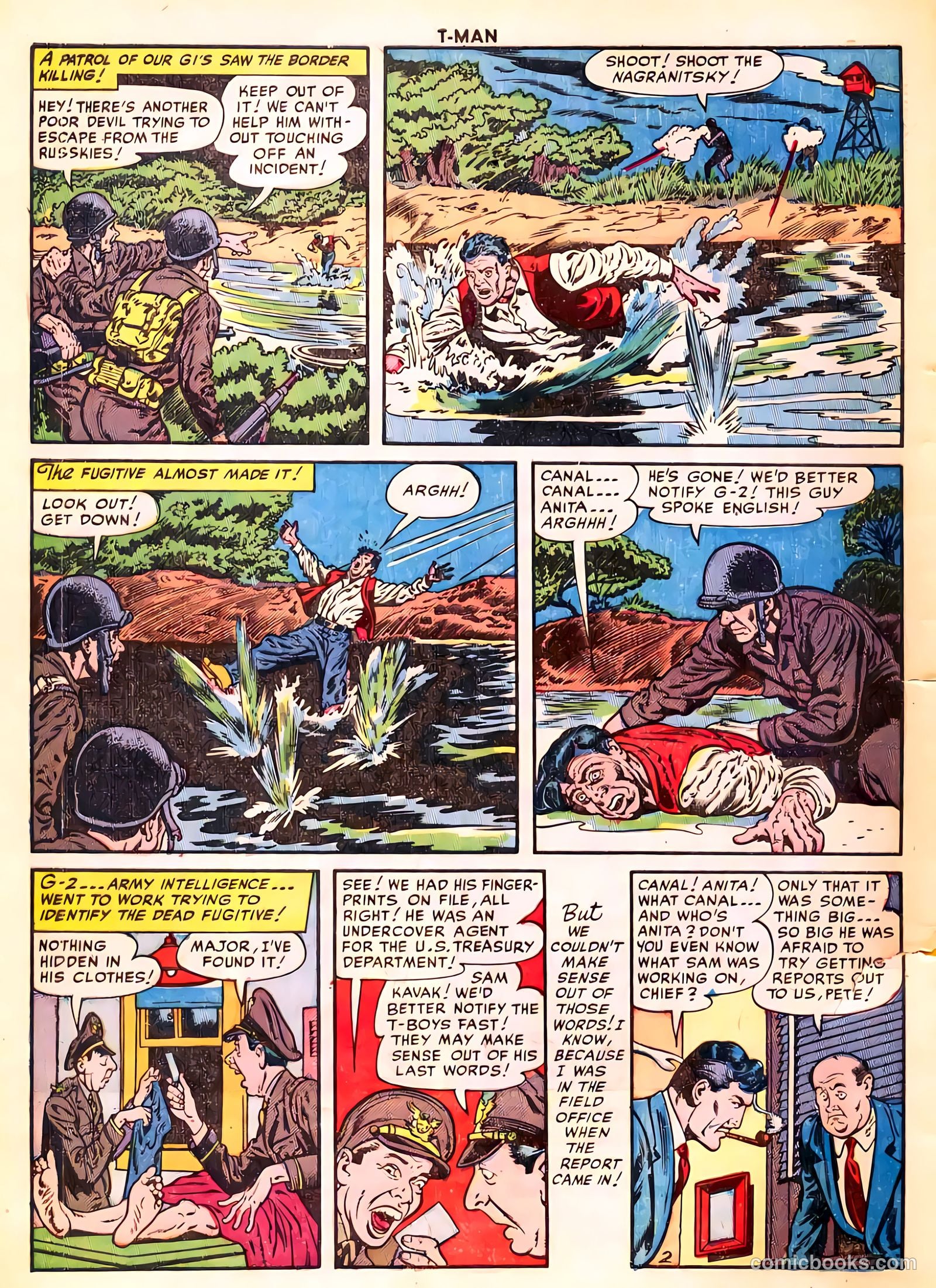 T-Man #4 (1952) — page 4 of 36