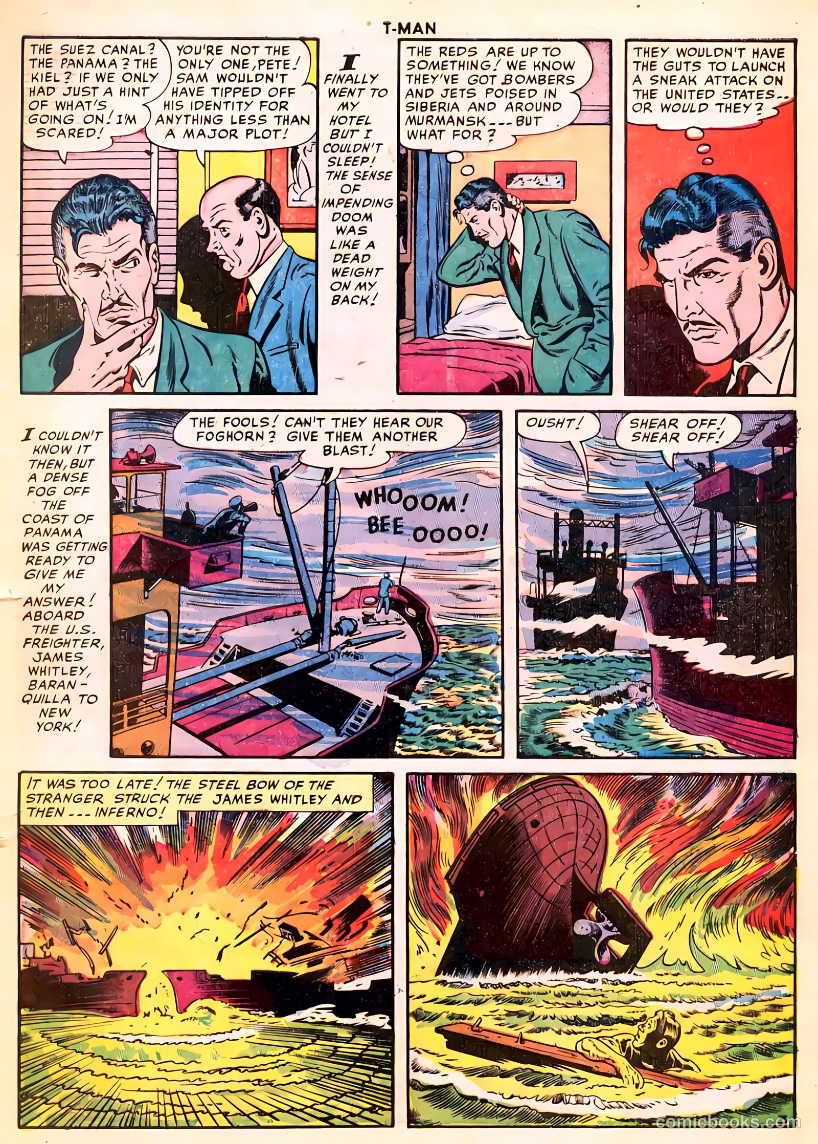 T-Man #4 (1952) — page 5 of 36