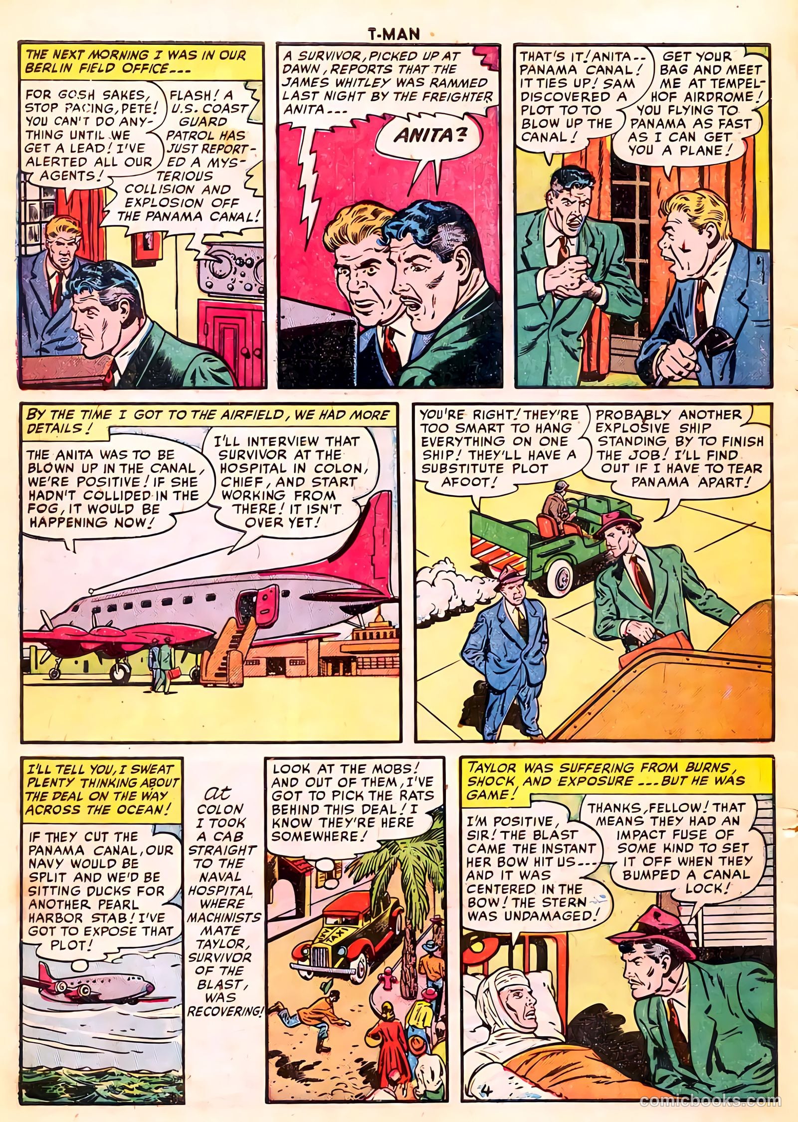 T-Man #4 (1952) — page 6 of 36