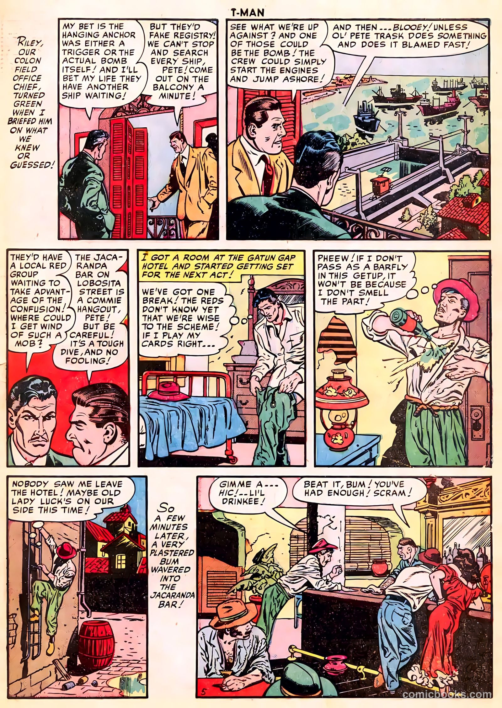 T-Man #4 (1952) — page 7 of 36