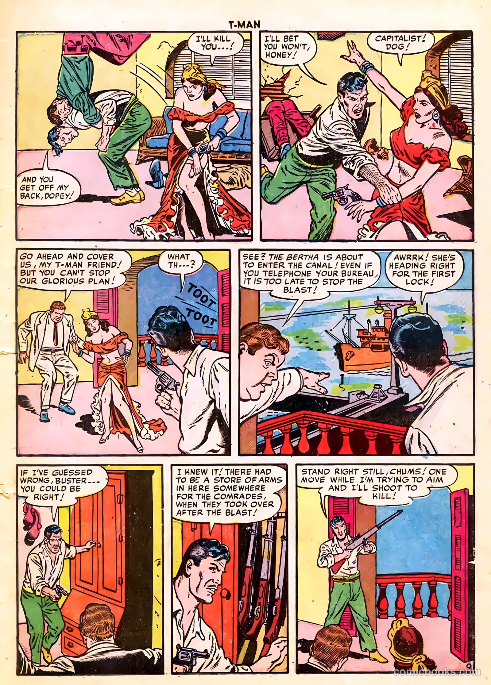 T-Man #4 (1952) — page 11 of 36