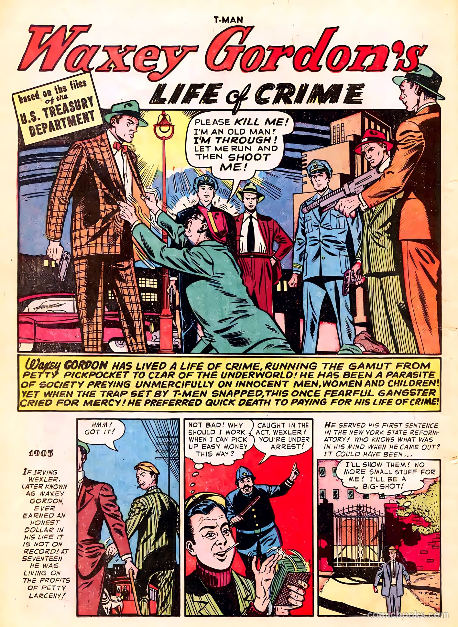T-Man #4 (1952) — page 14 of 36