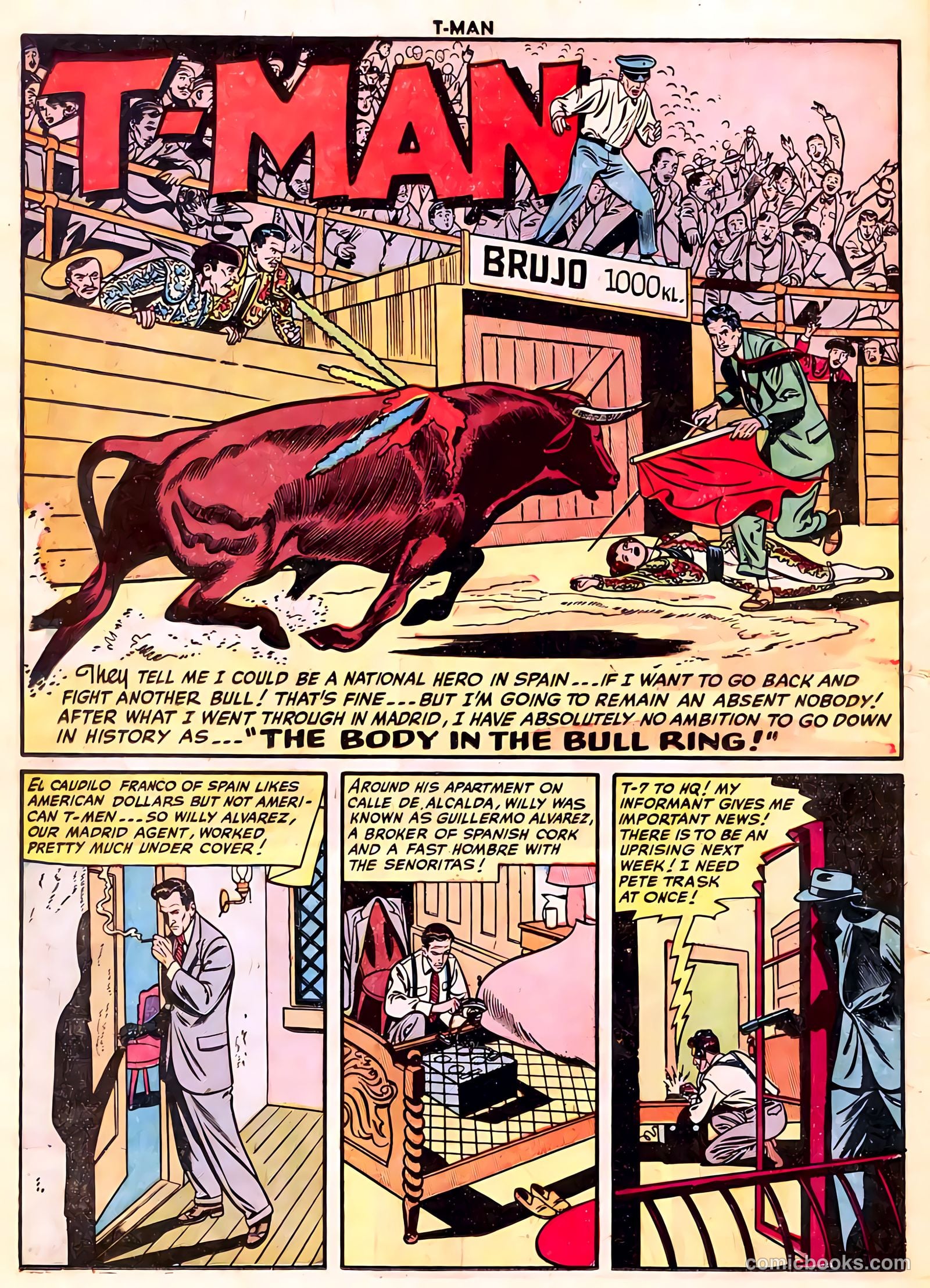 T-Man #4 (1952) — page 18 of 36