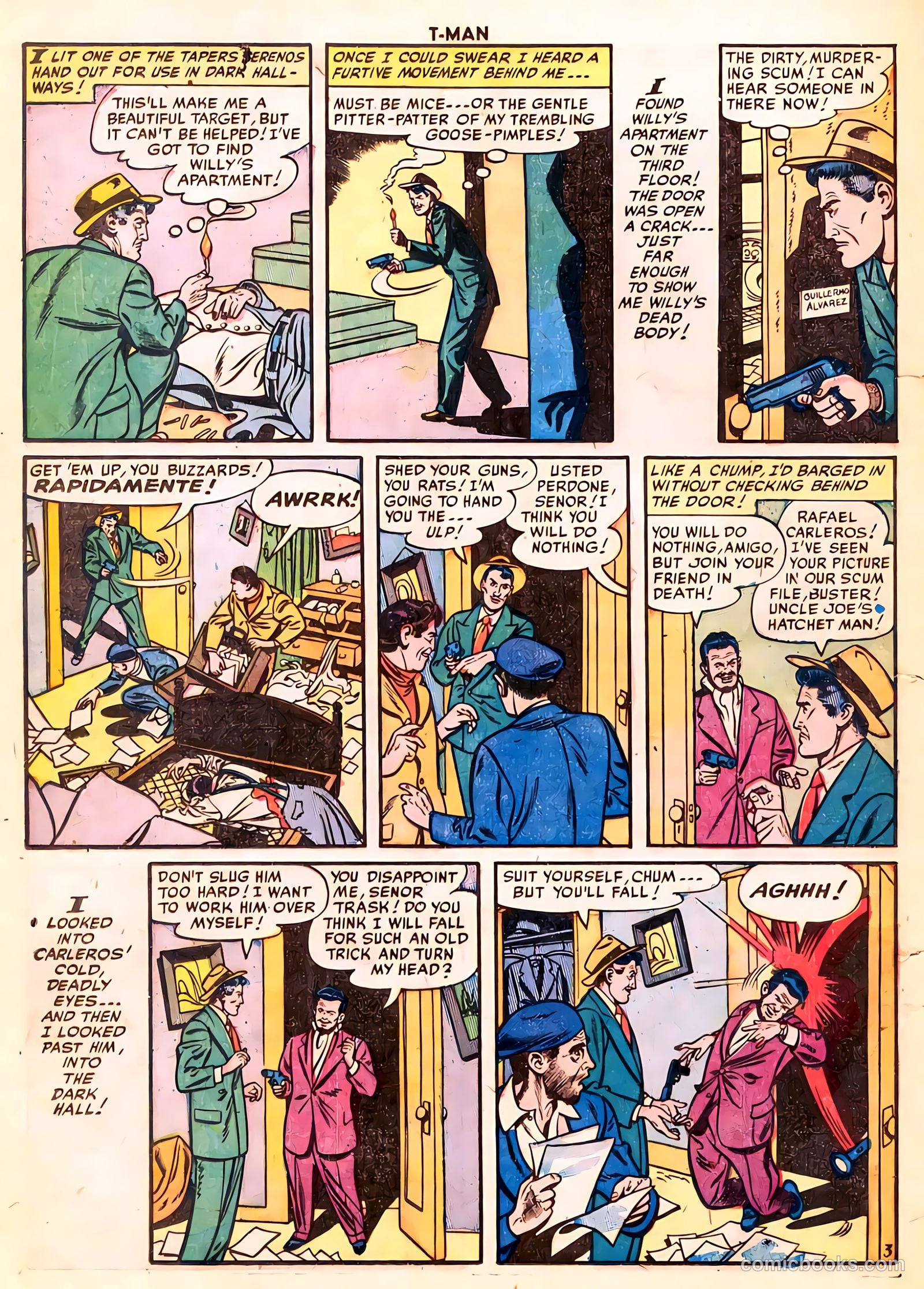 T-Man #4 (1952) — page 20 of 36