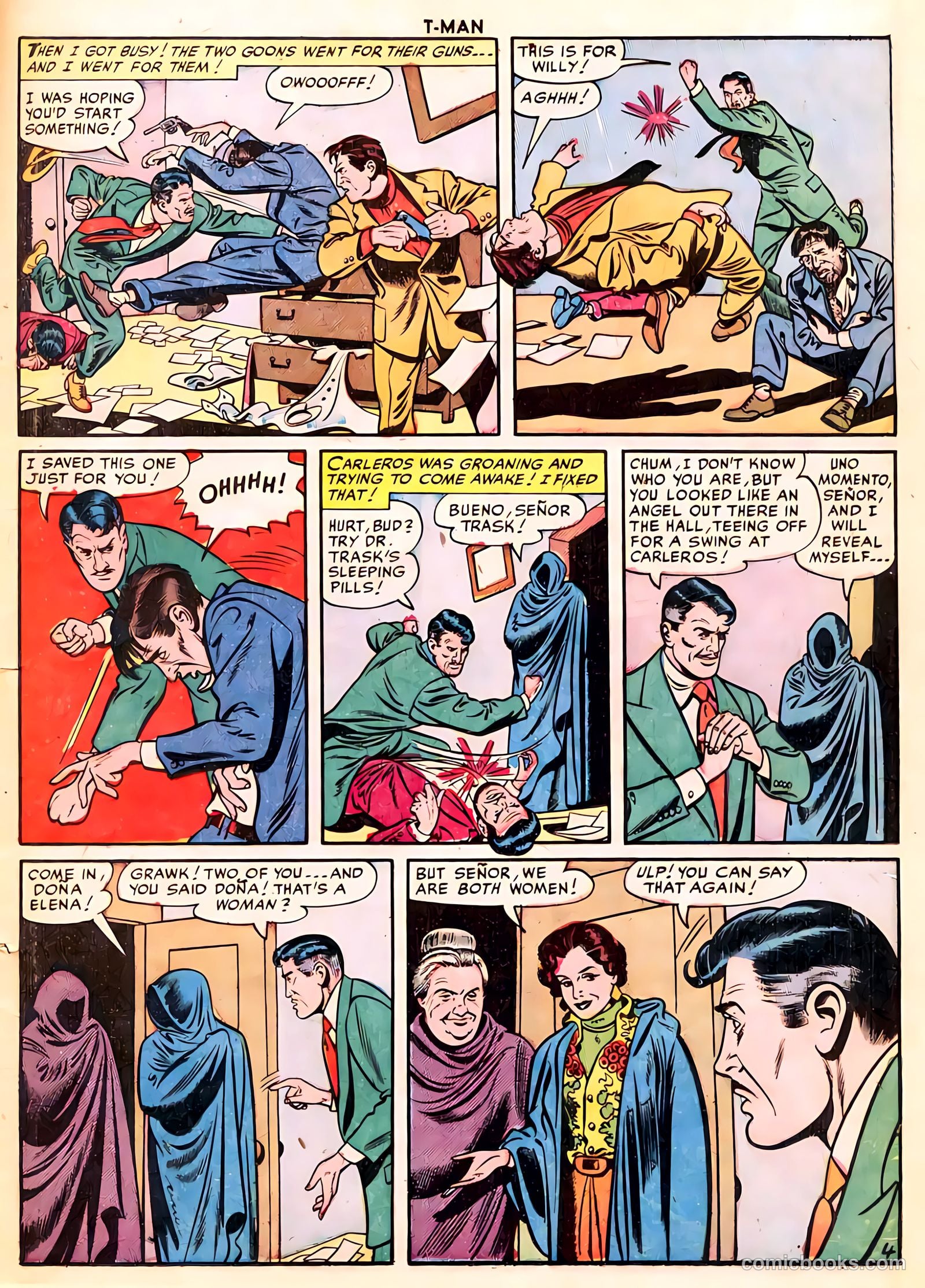 T-Man #4 (1952) — page 21 of 36