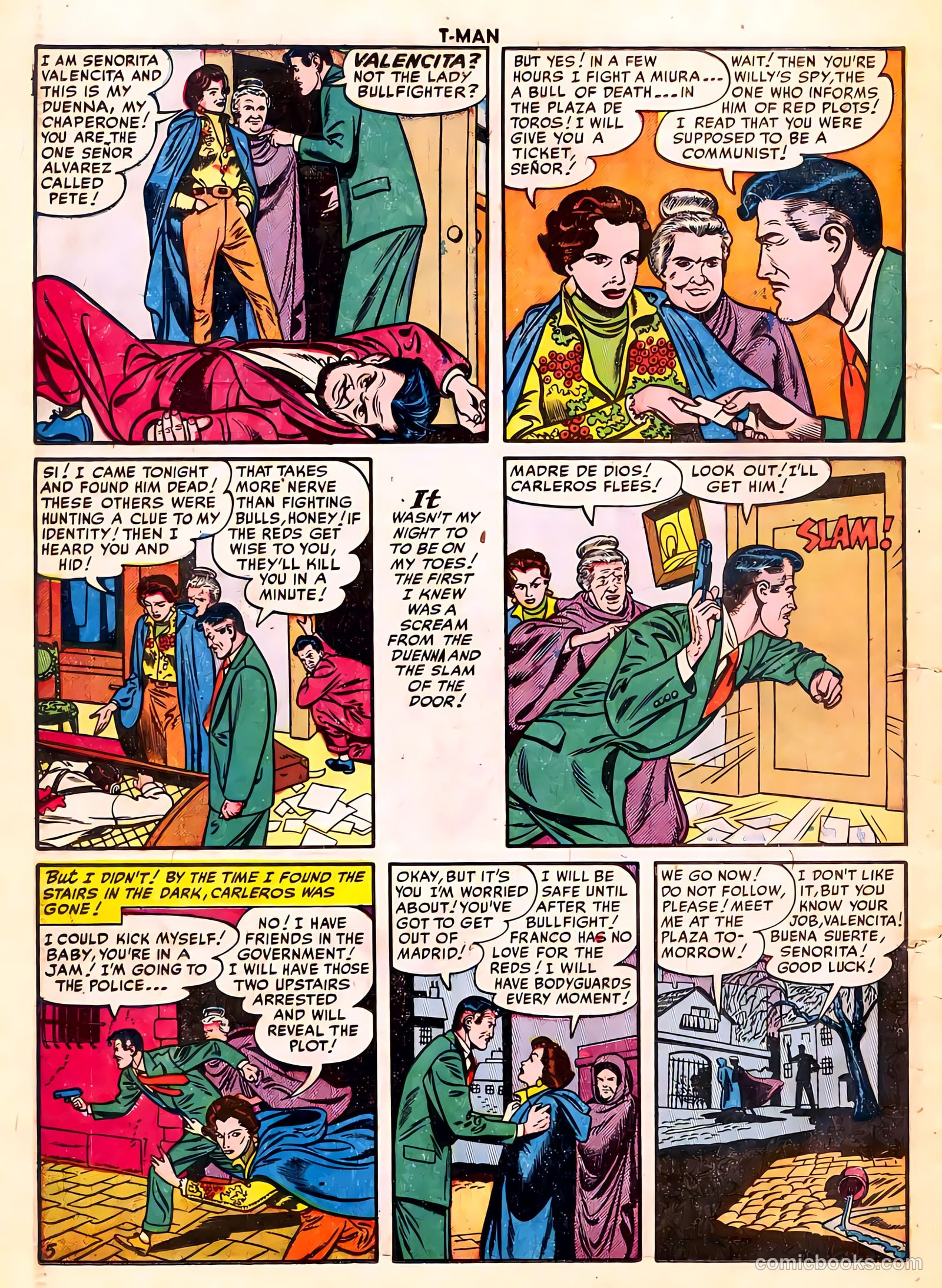 T-Man #4 (1952) — page 22 of 36