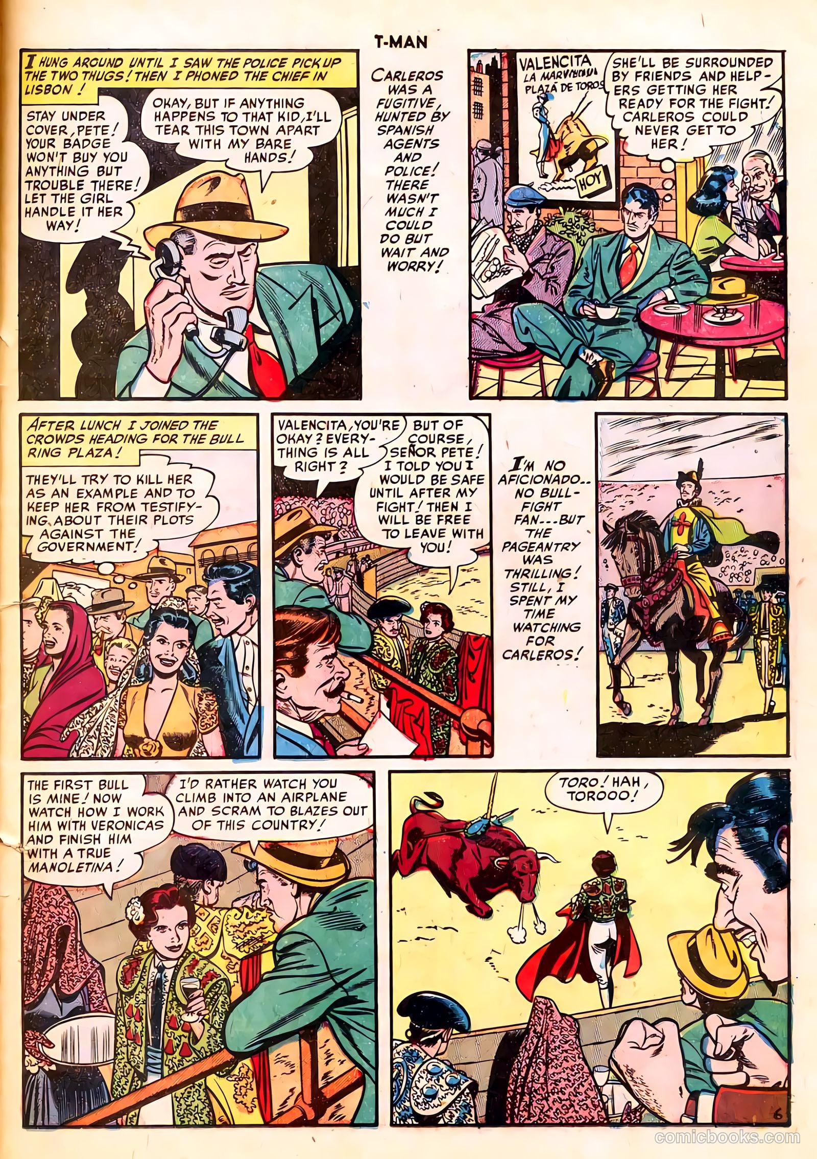 T-Man #4 (1952) — page 23 of 36