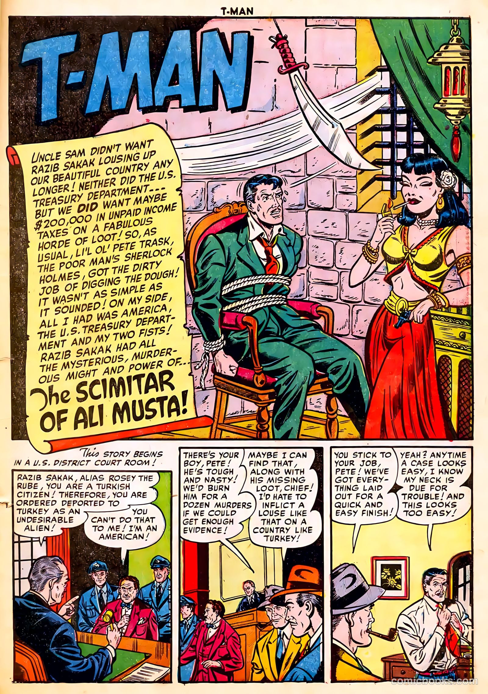 T-Man #4 (1952) — page 27 of 36