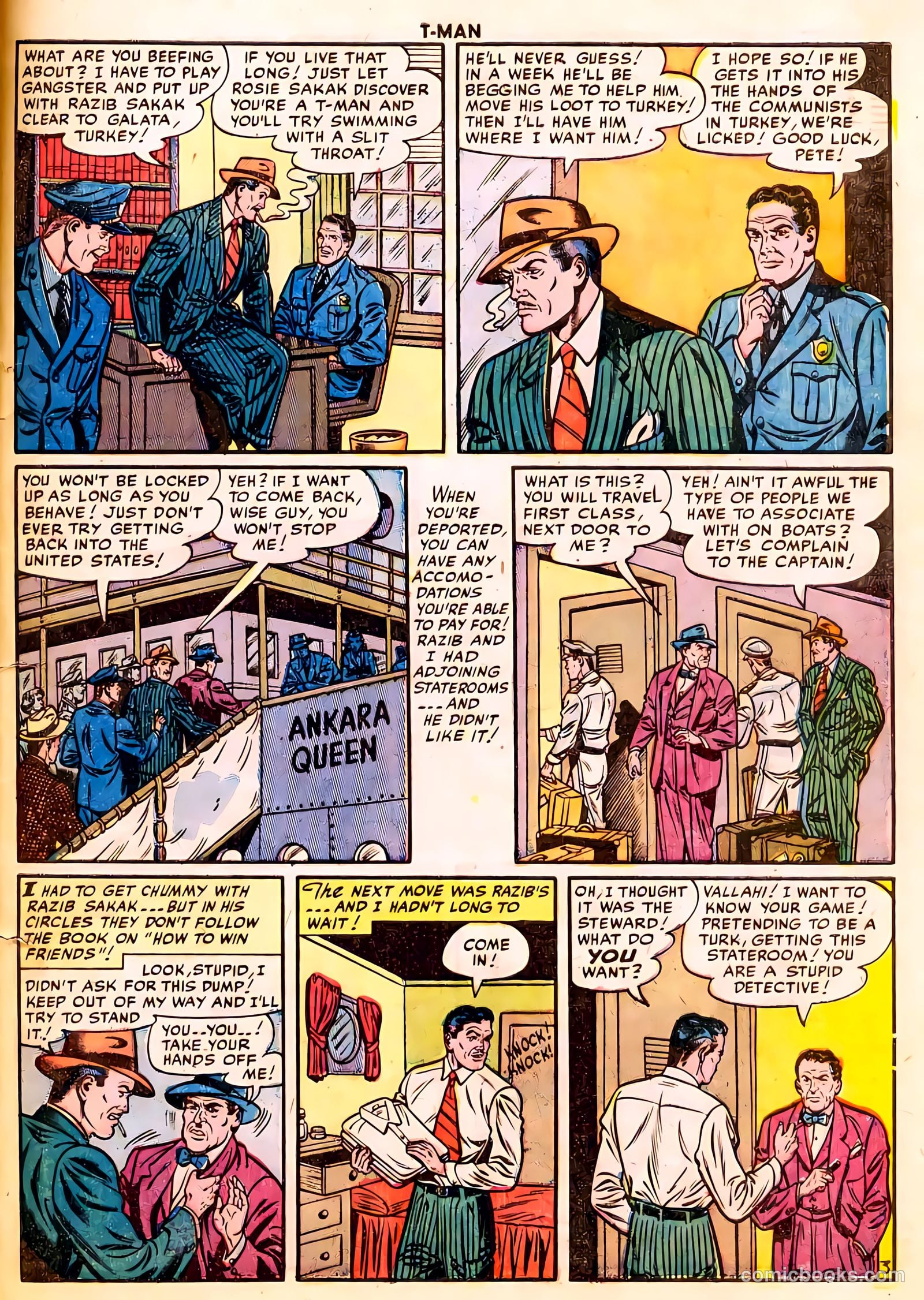 T-Man #4 (1952) — page 29 of 36