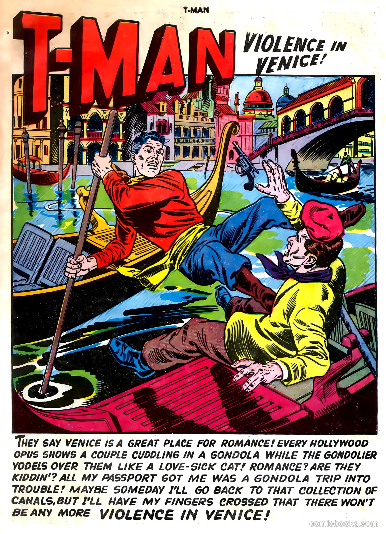T-Man #5 (1952) — page 3 of 36