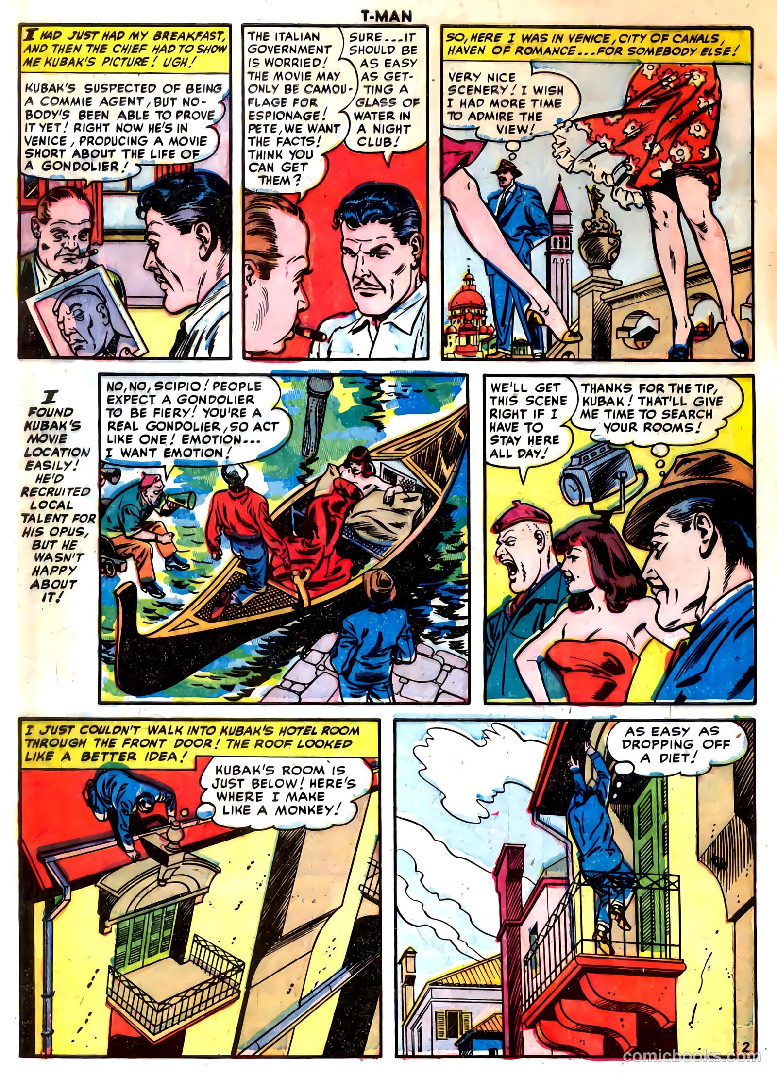 T-Man #5 (1952) — page 4 of 36