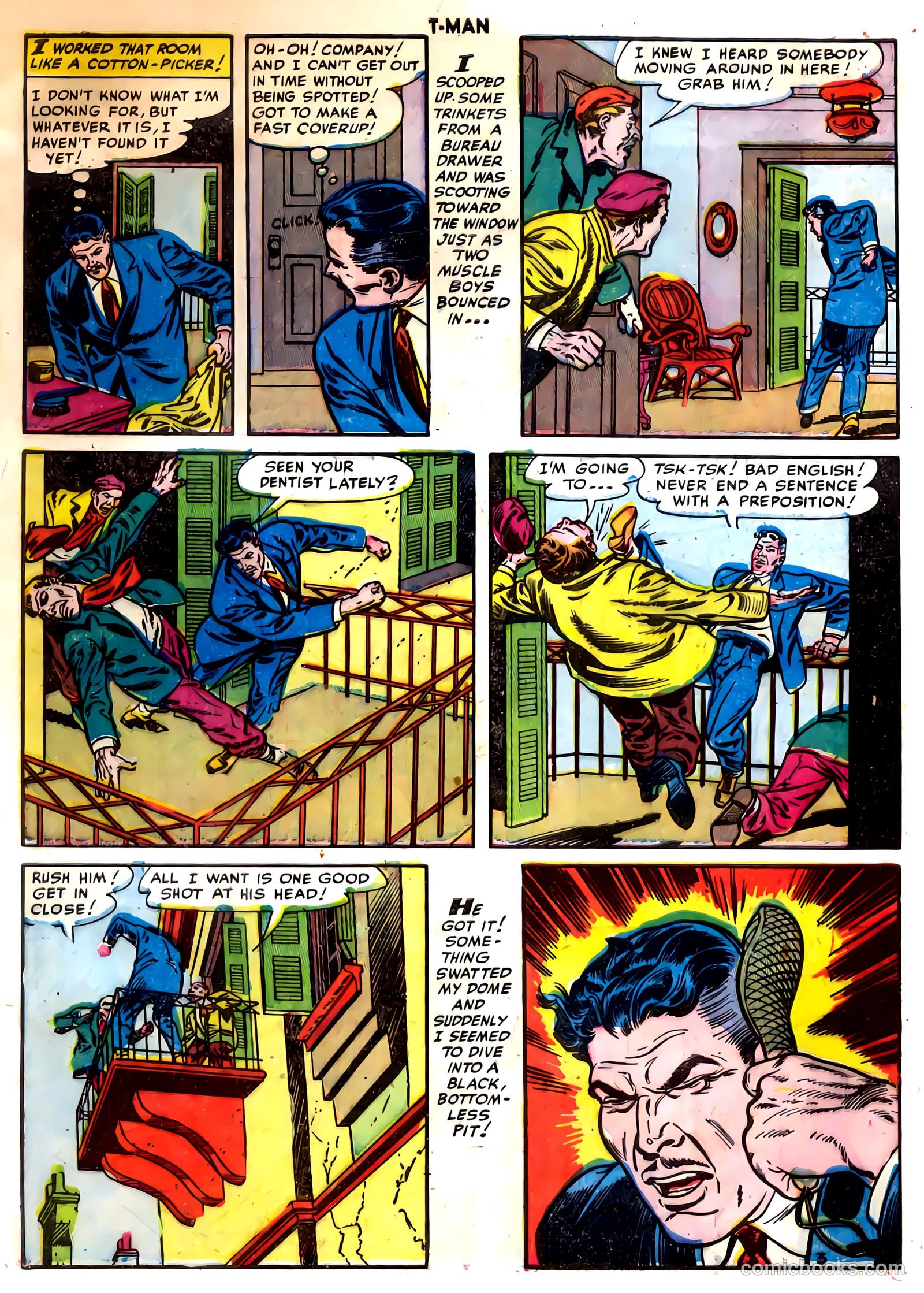 T-Man #5 (1952) — page 5 of 36