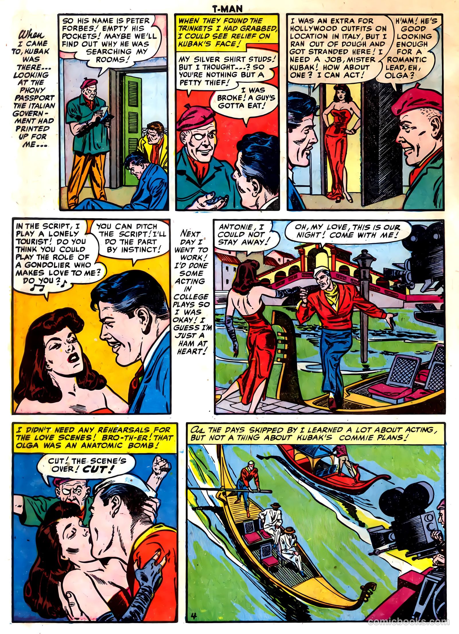 T-Man #5 (1952) — page 6 of 36