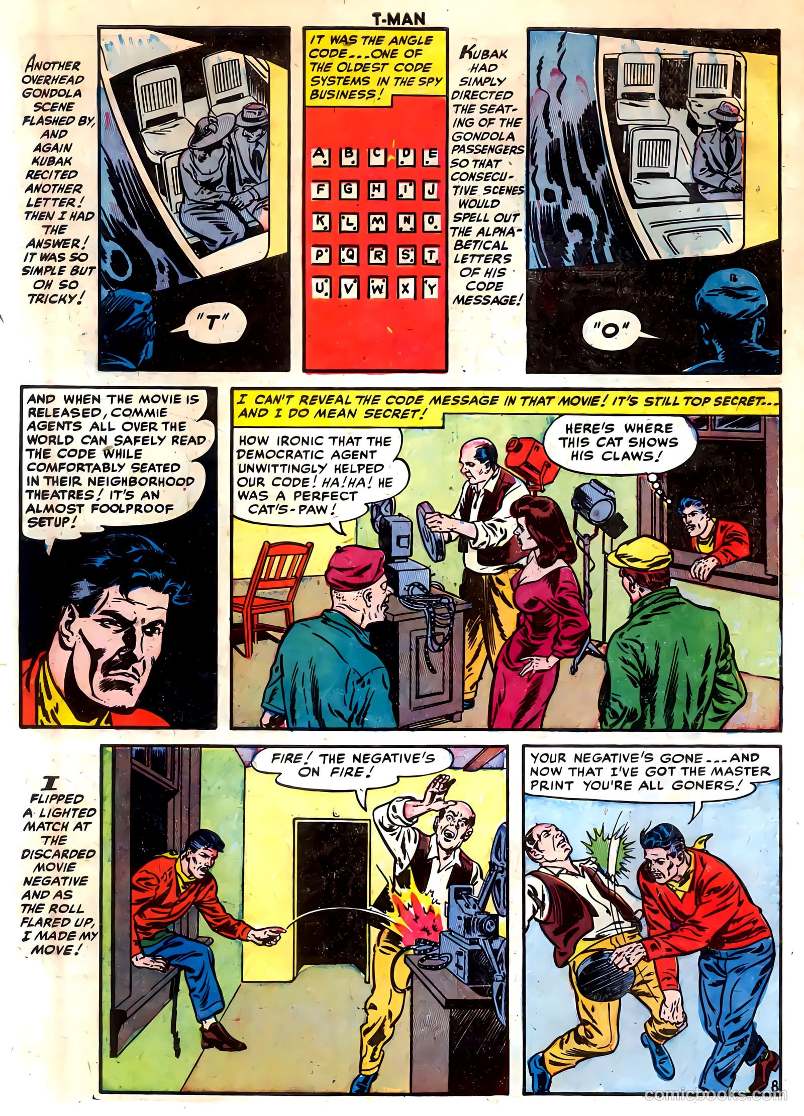 T-Man #5 (1952) — page 10 of 36