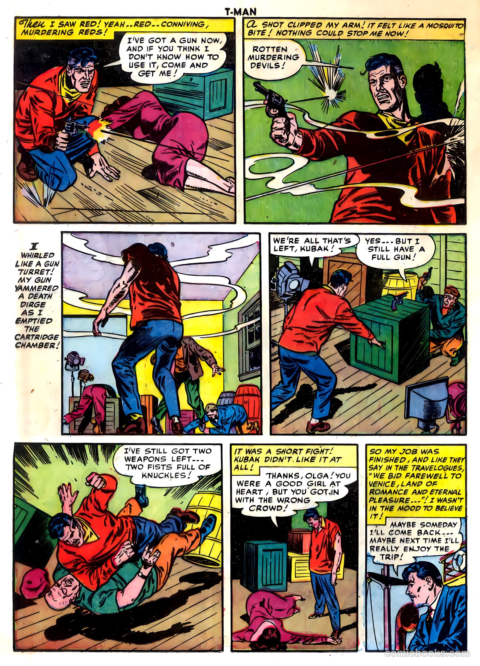 T-Man #5 (1952) — page 12 of 36