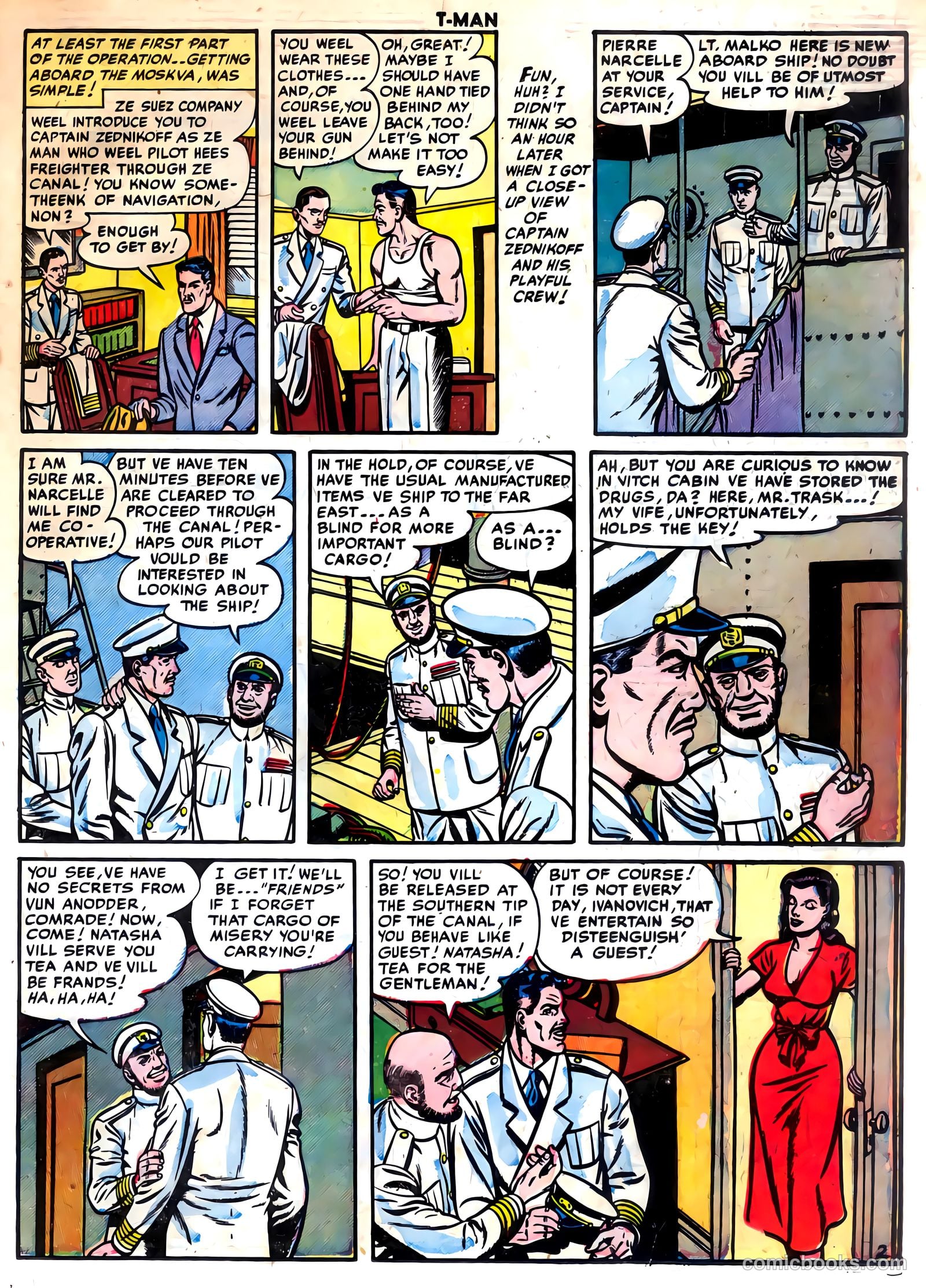 T-Man #5 (1952) — page 19 of 36