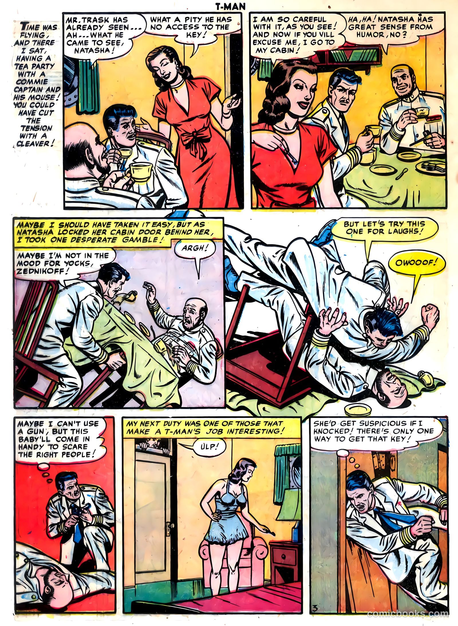 T-Man #5 (1952) — page 20 of 36
