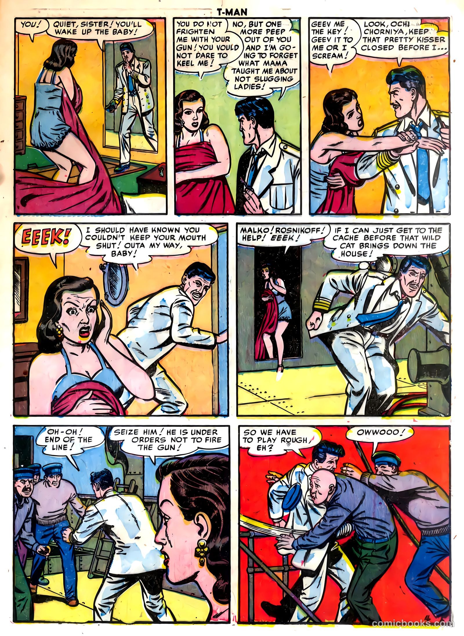 T-Man #5 (1952) — page 21 of 36