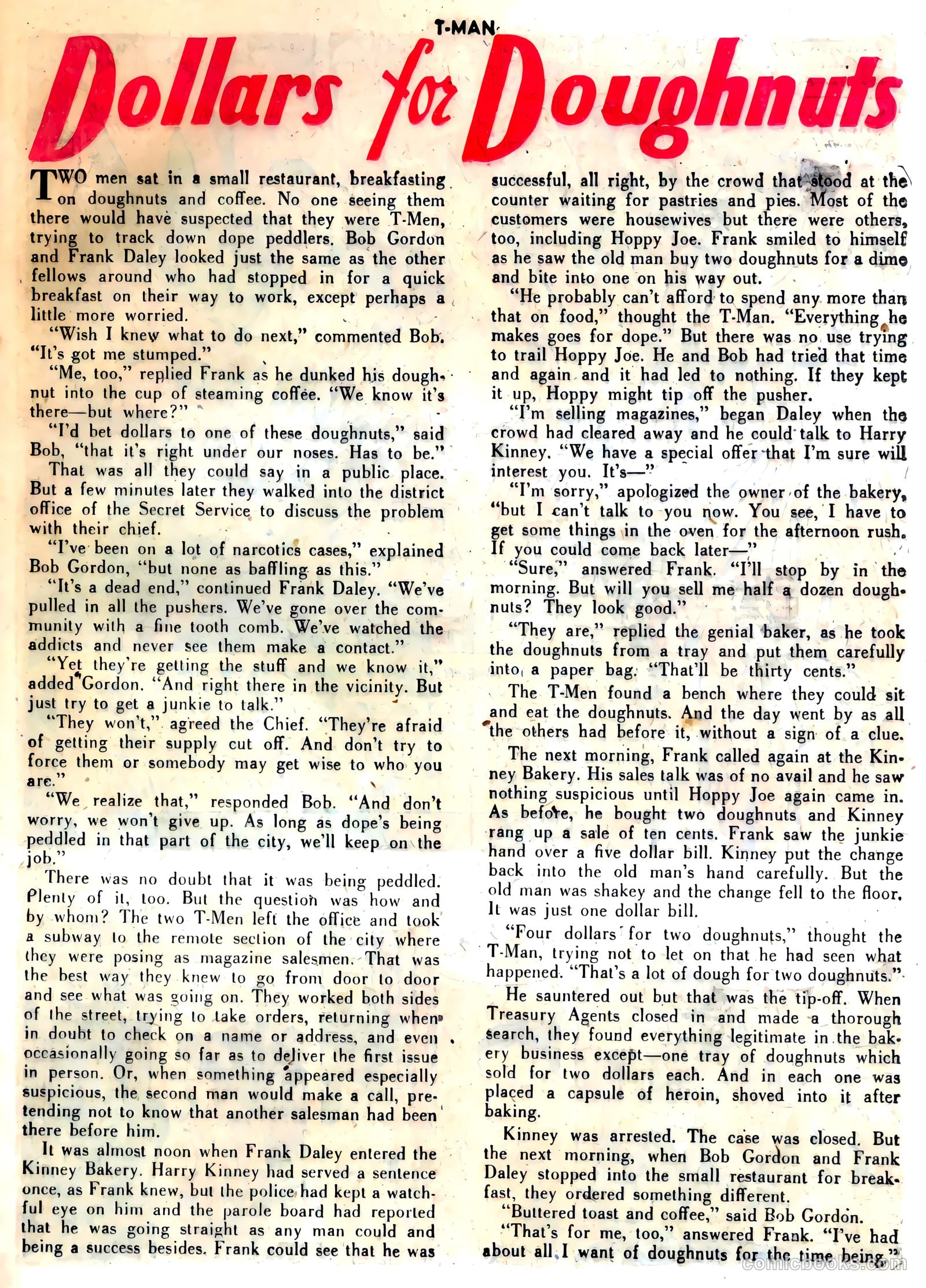 T-Man #5 (1952) — page 25 of 36
