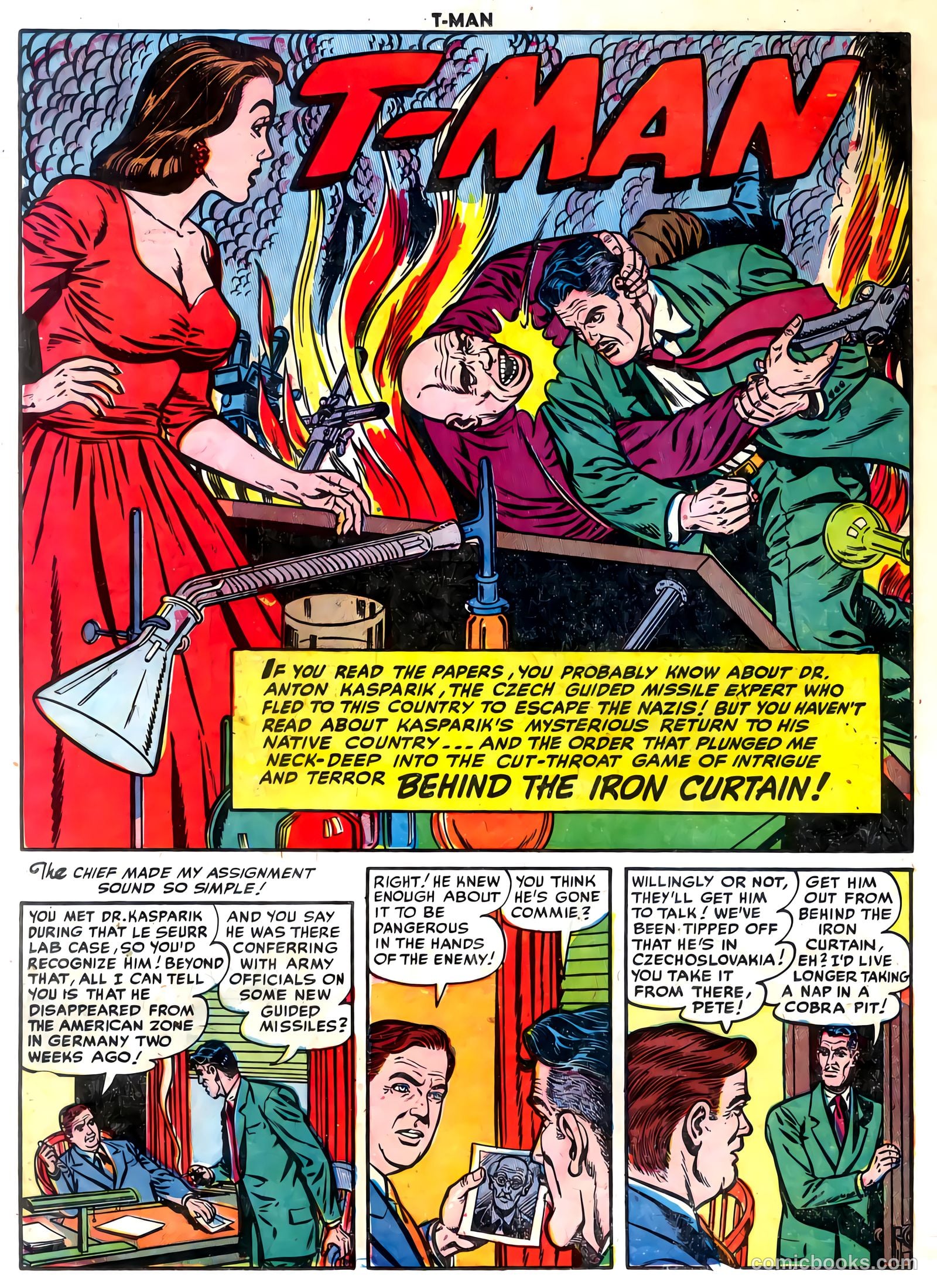 T-Man #5 (1952) — page 26 of 36