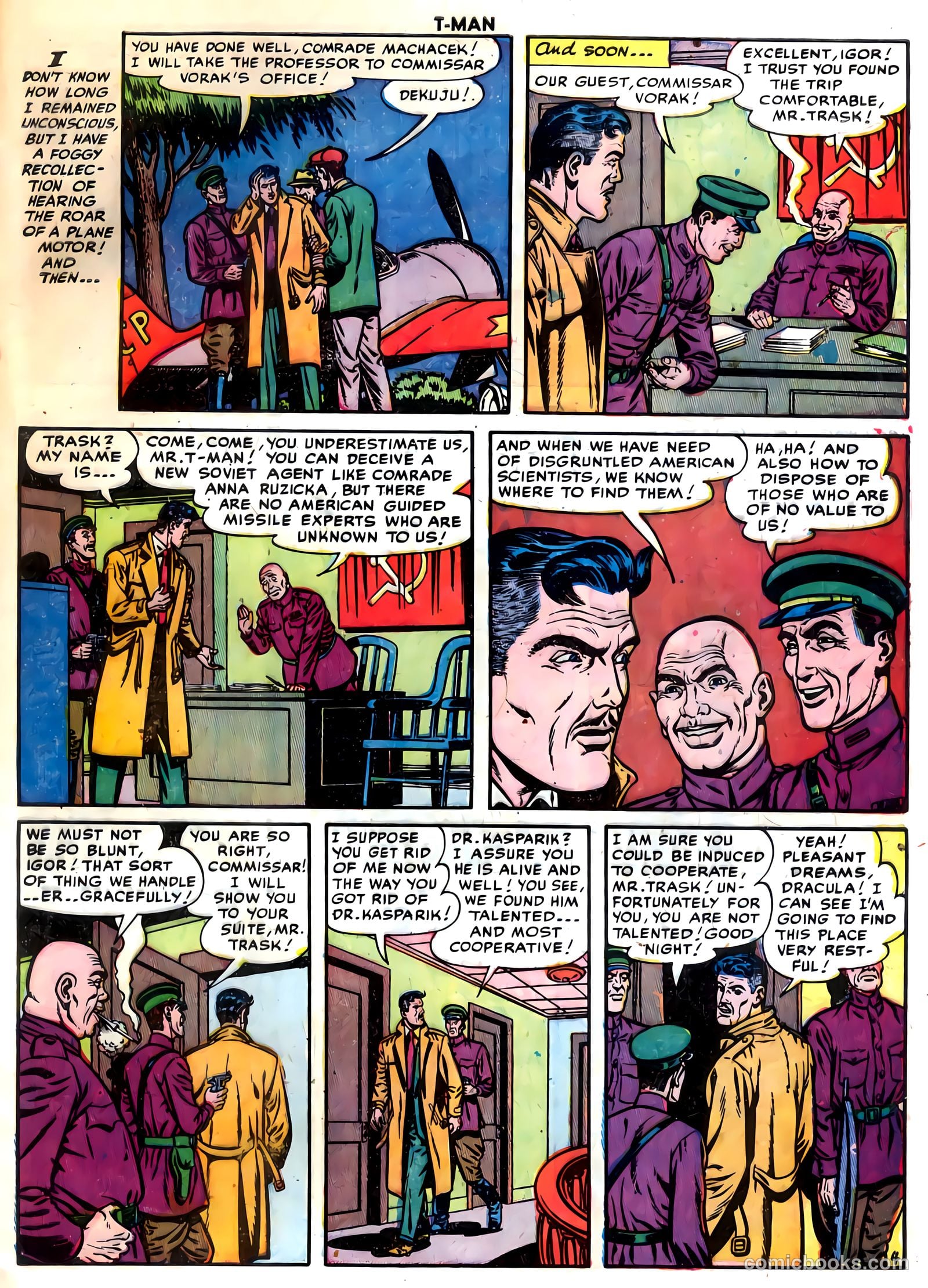 T-Man #5 (1952) — page 29 of 36