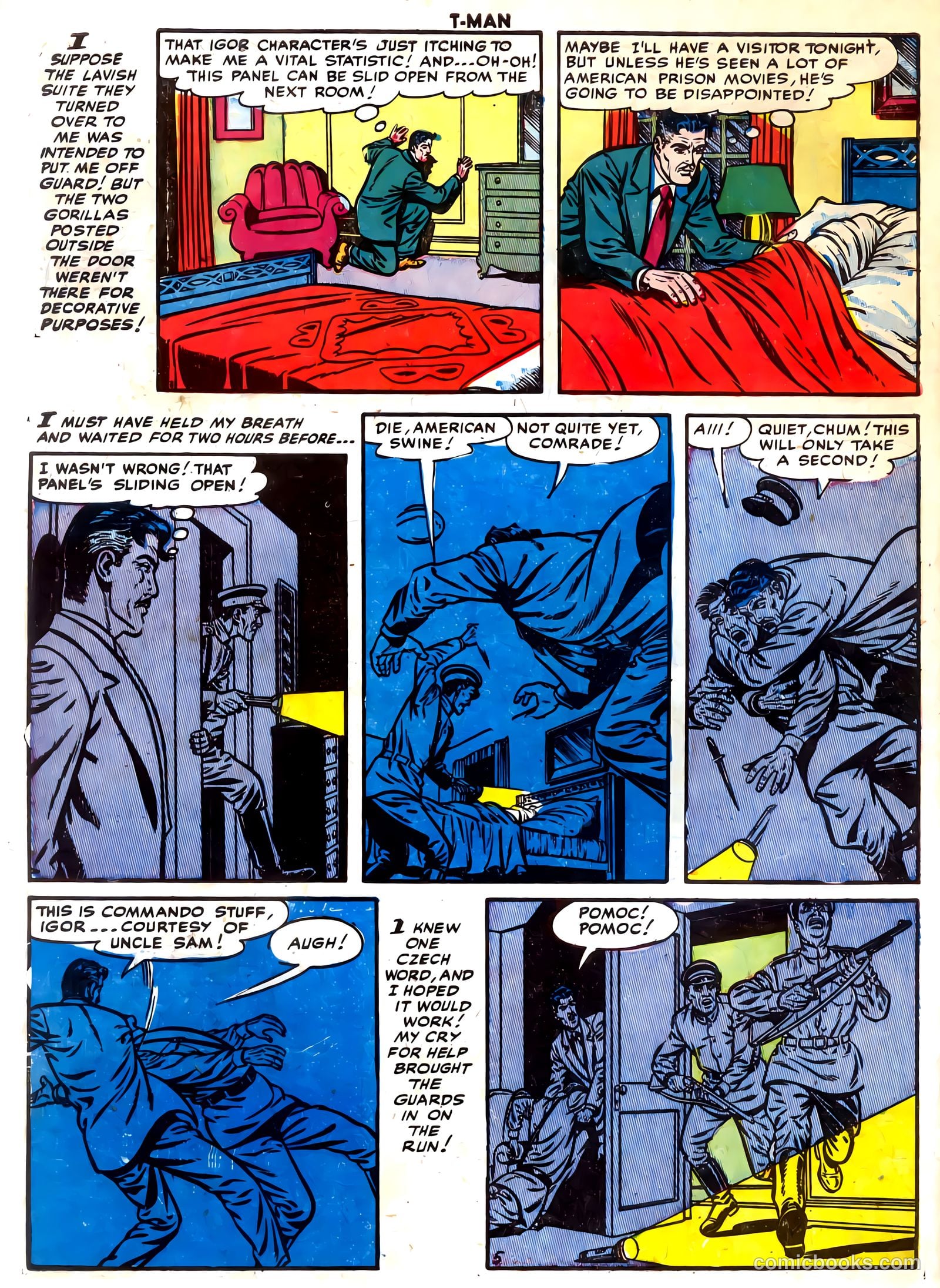T-Man #5 (1952) — page 30 of 36