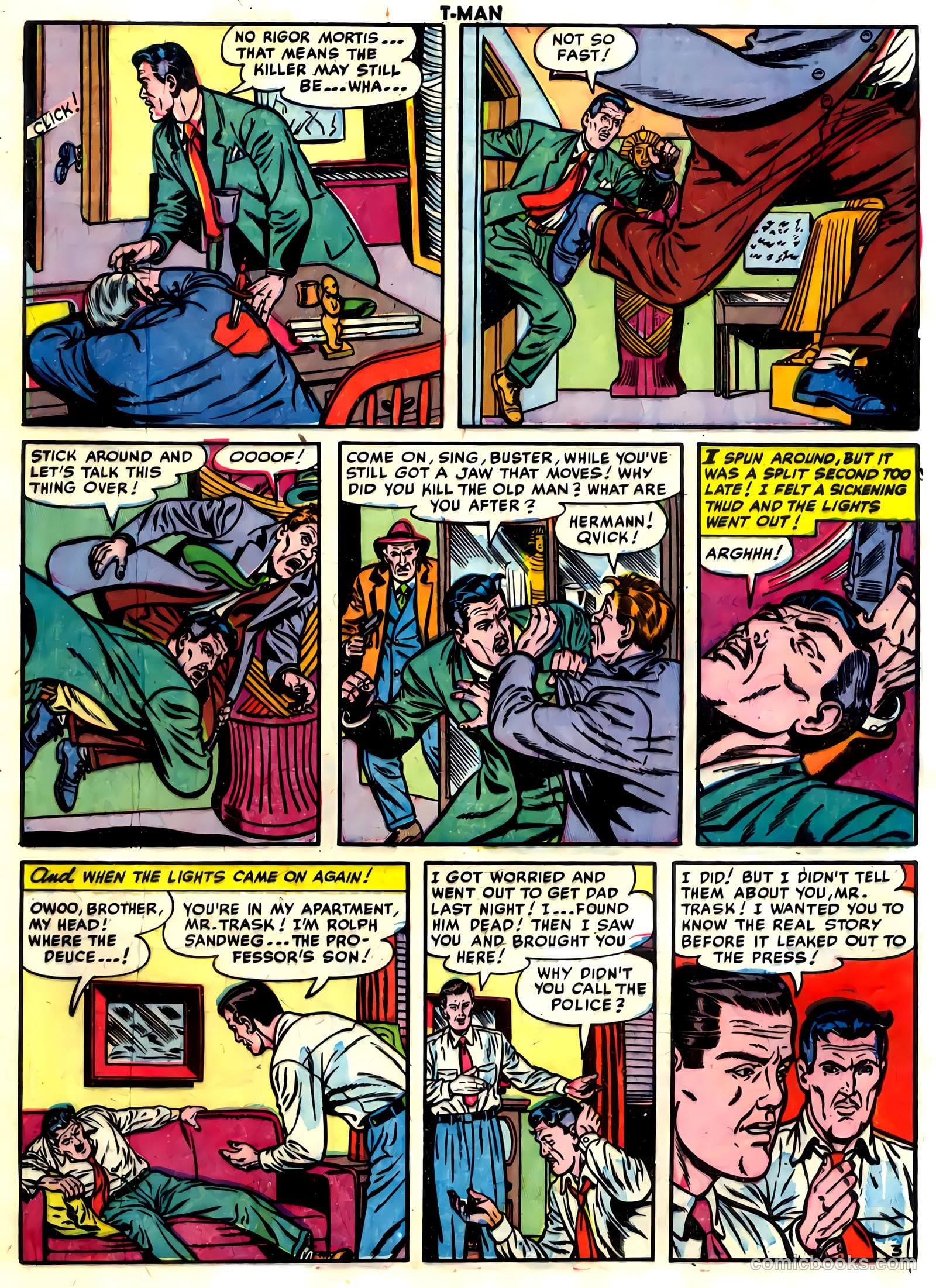 T-Man #6 (1952) — page 5 of 36