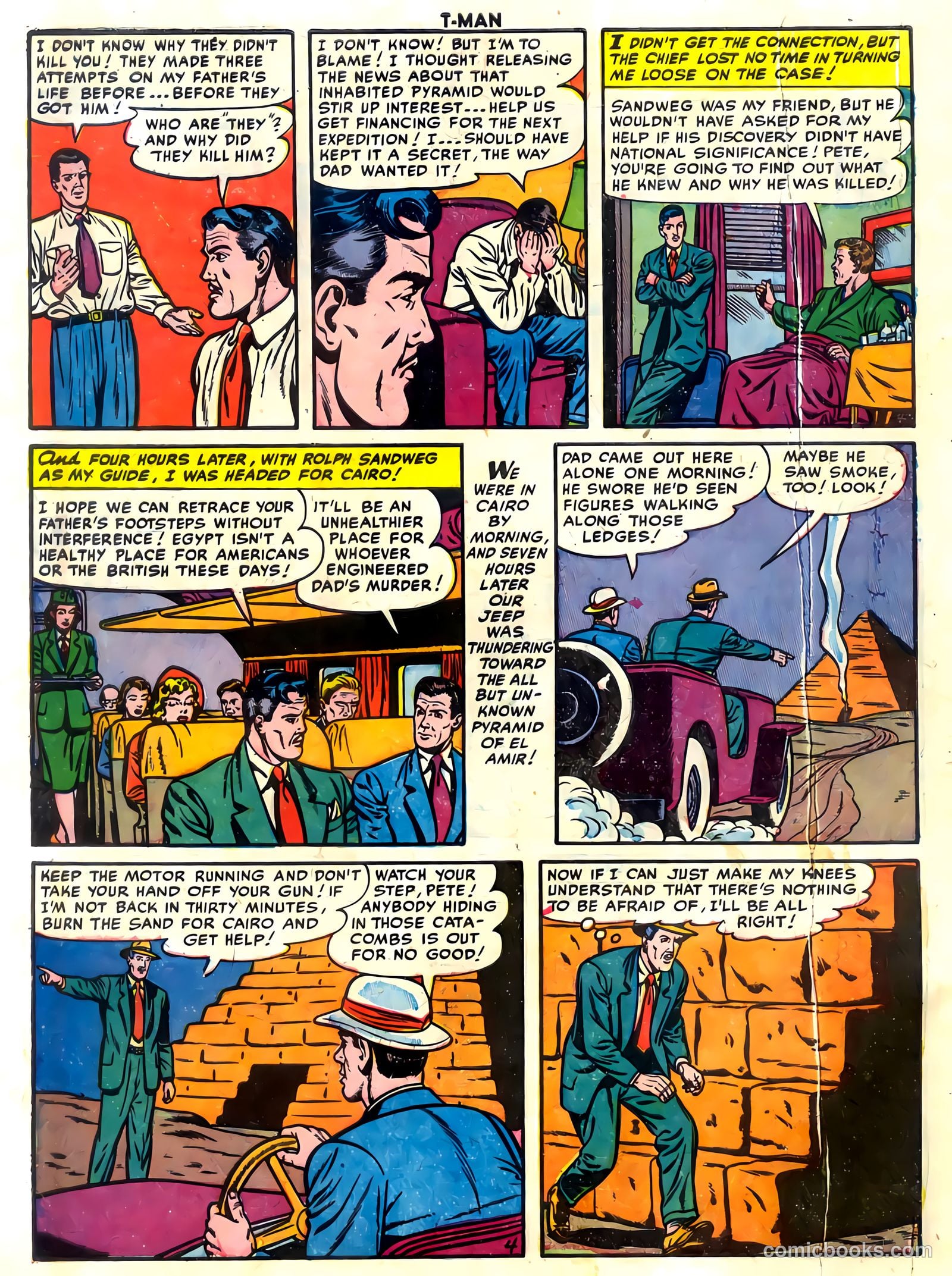 T-Man #6 (1952) — page 6 of 36
