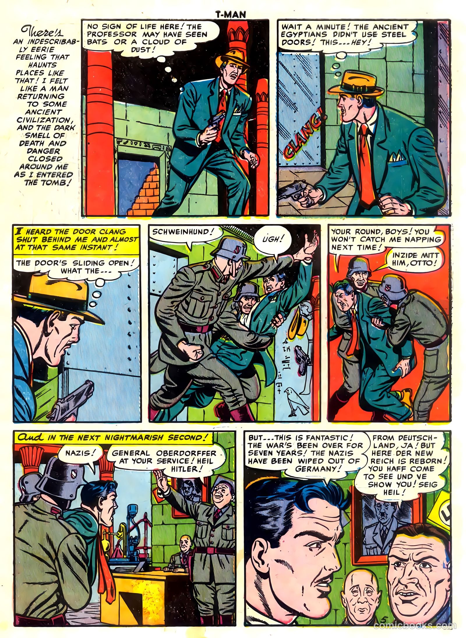 T-Man #6 (1952) — page 7 of 36