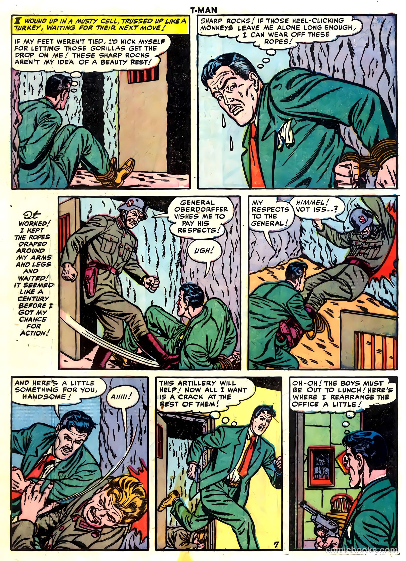 T-Man #6 (1952) — page 9 of 36