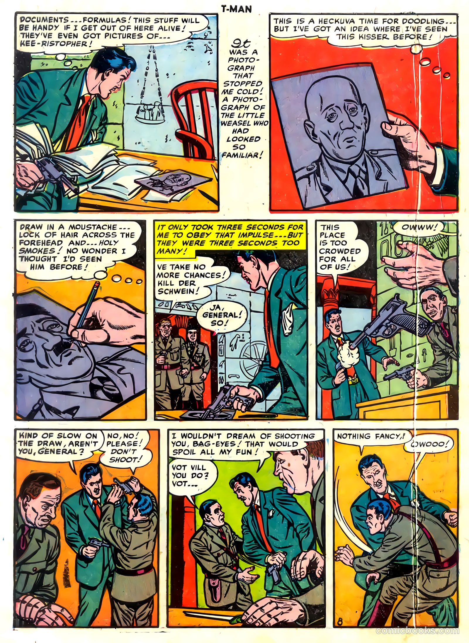 T-Man #6 (1952) — page 10 of 36