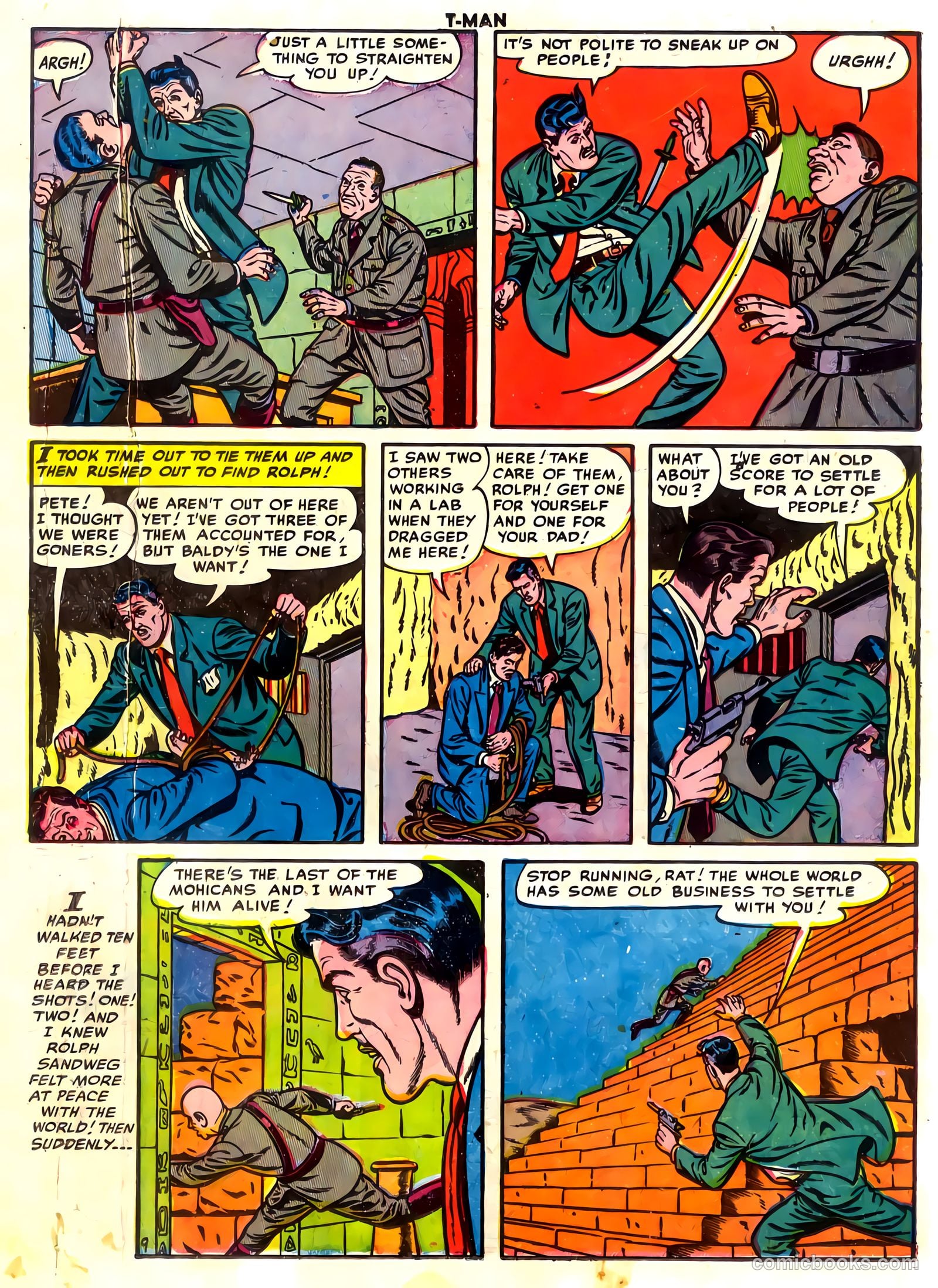 T-Man #6 (1952) — page 11 of 36