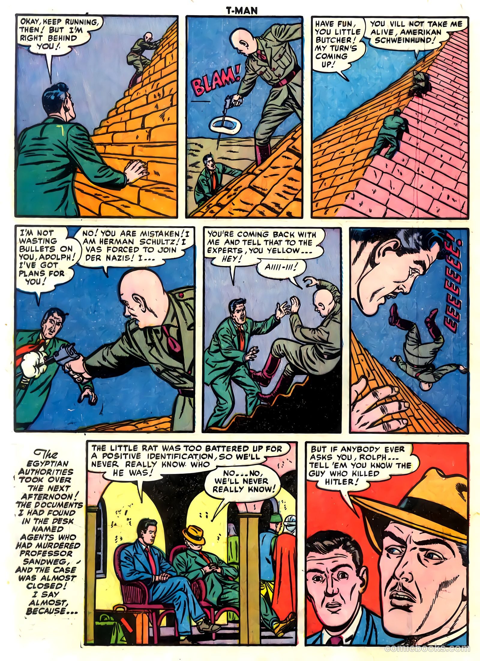 T-Man #6 (1952) — page 12 of 36