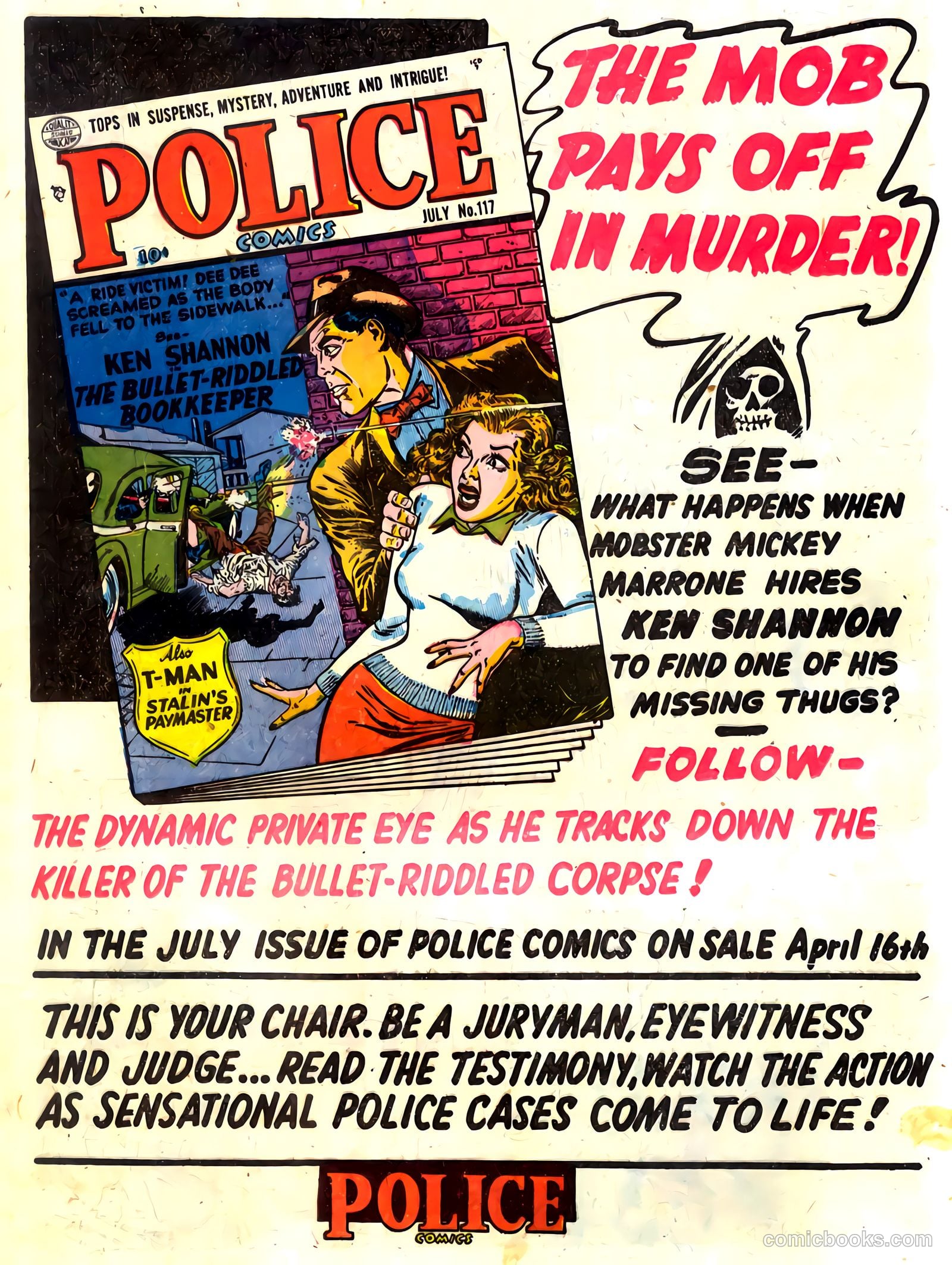 T-Man #6 (1952) — page 13 of 36