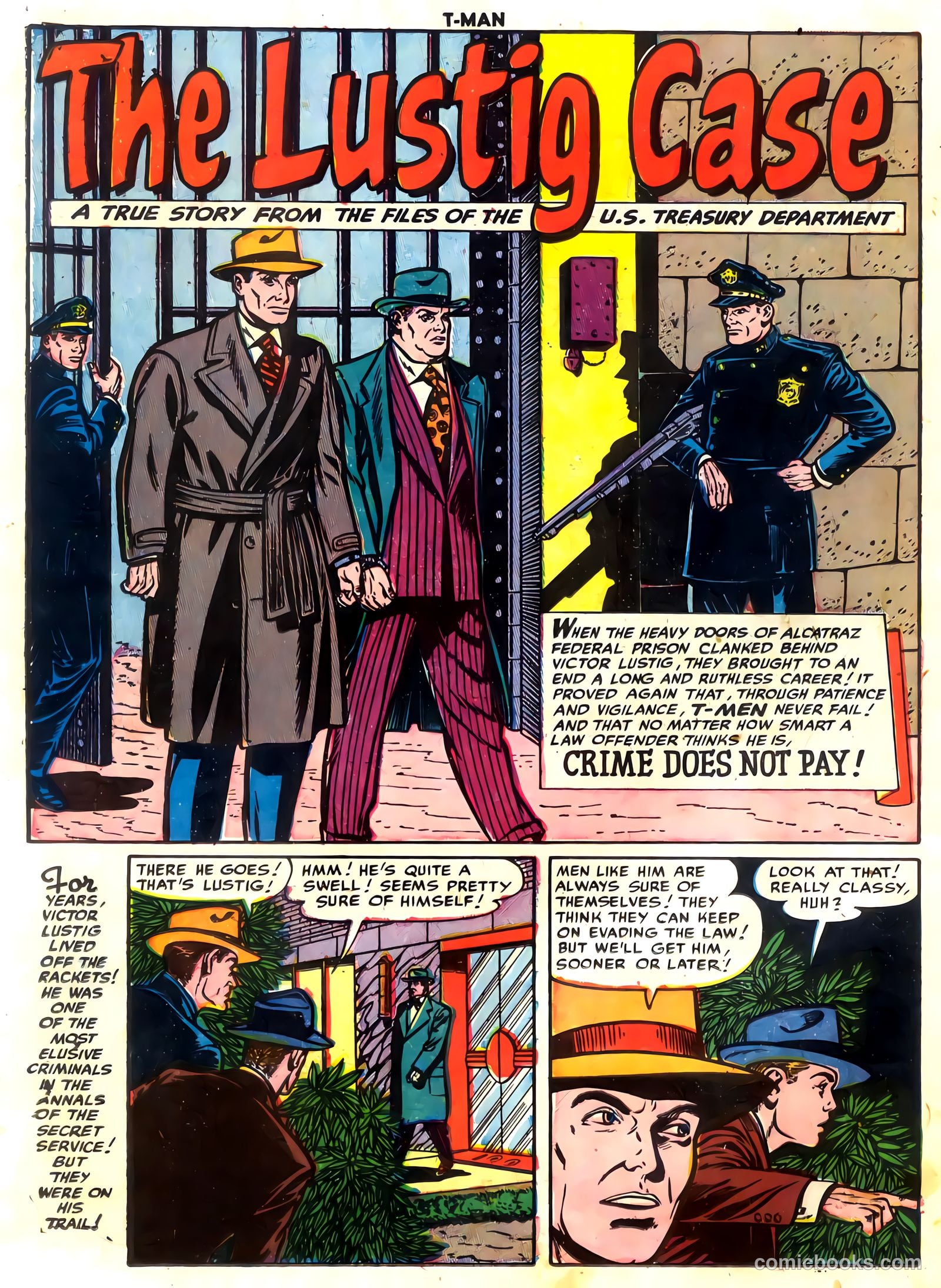 T-Man #6 (1952) — page 14 of 36