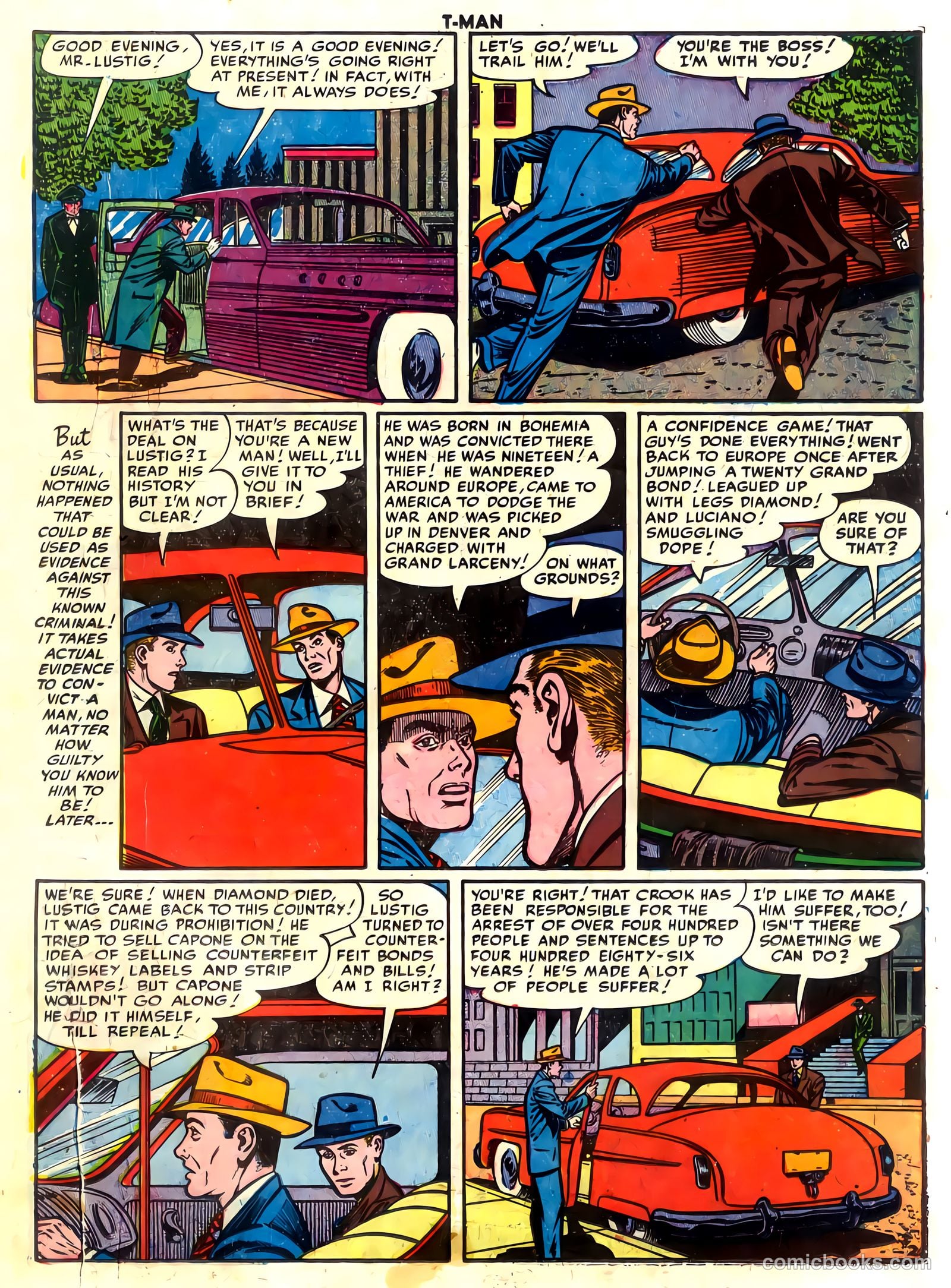 T-Man #6 (1952) — page 15 of 36