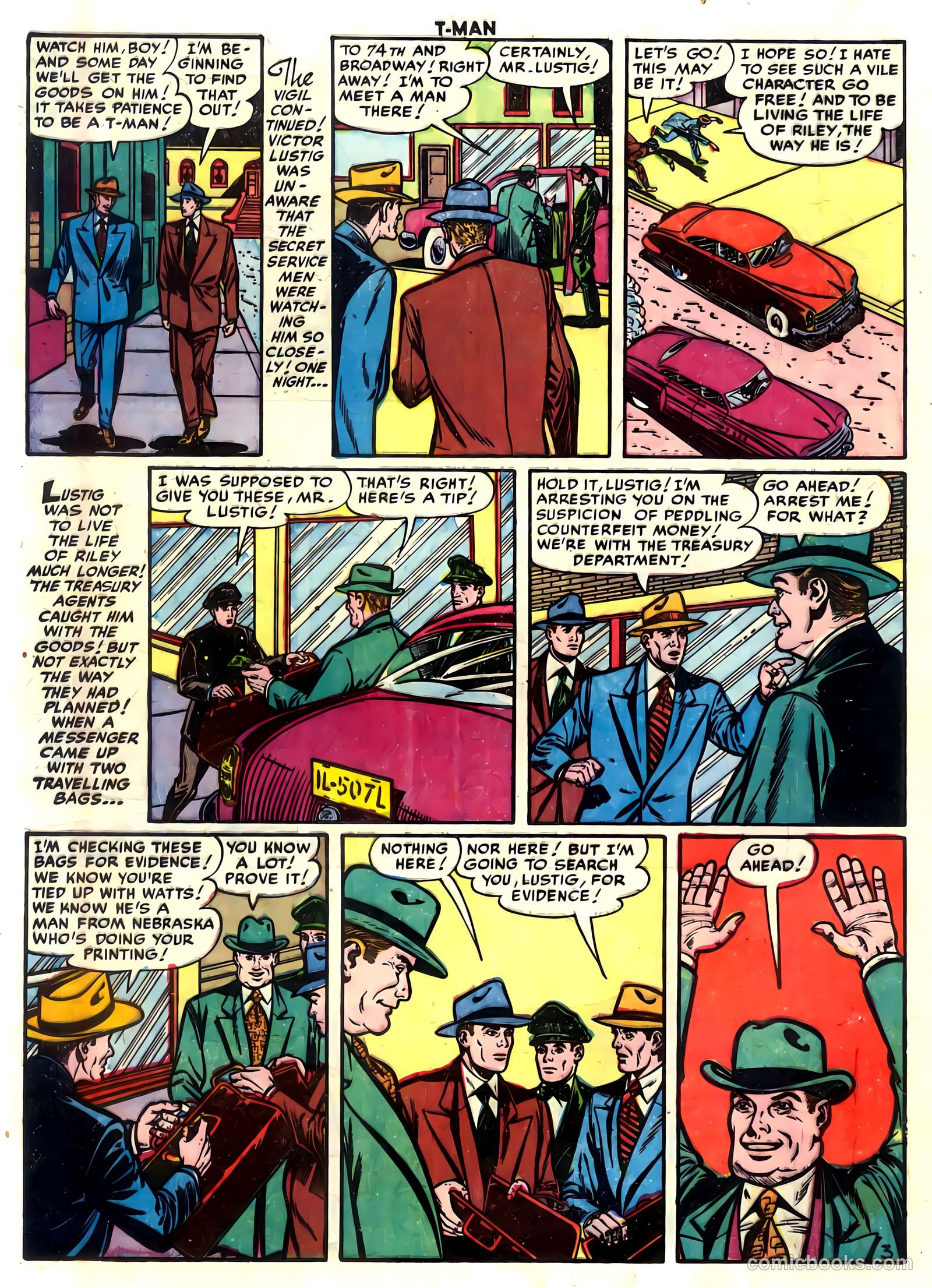 T-Man #6 (1952) — page 16 of 36