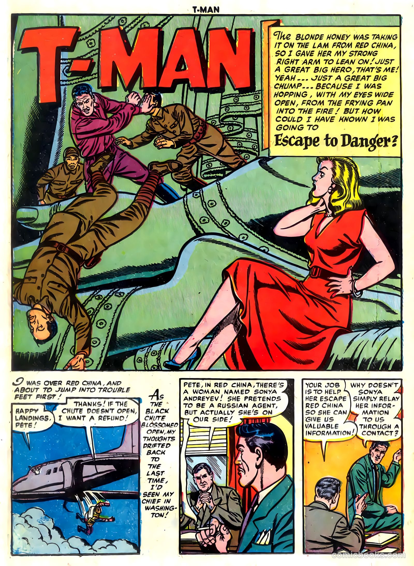 T-Man #6 (1952) — page 18 of 36
