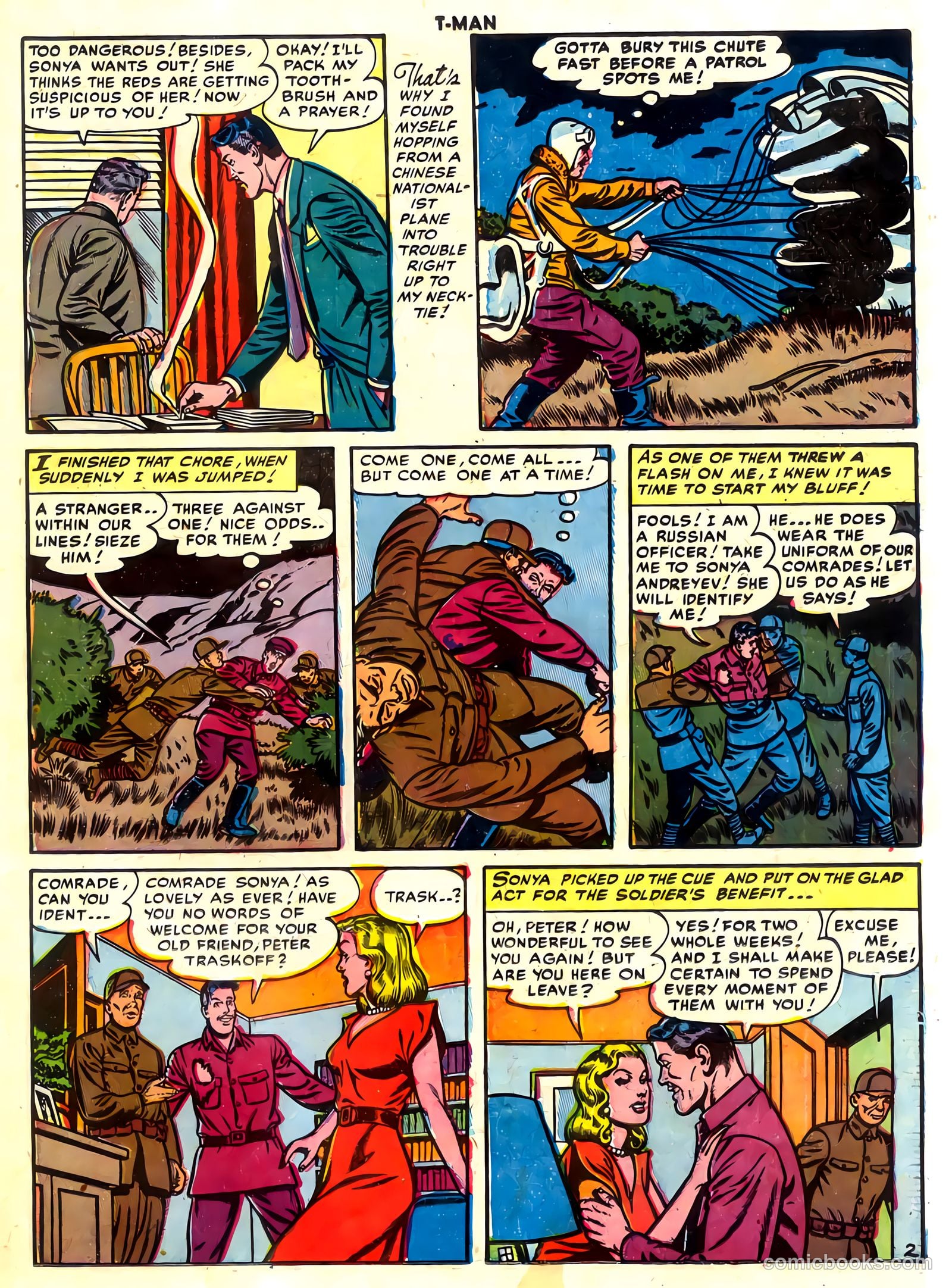 T-Man #6 (1952) — page 19 of 36
