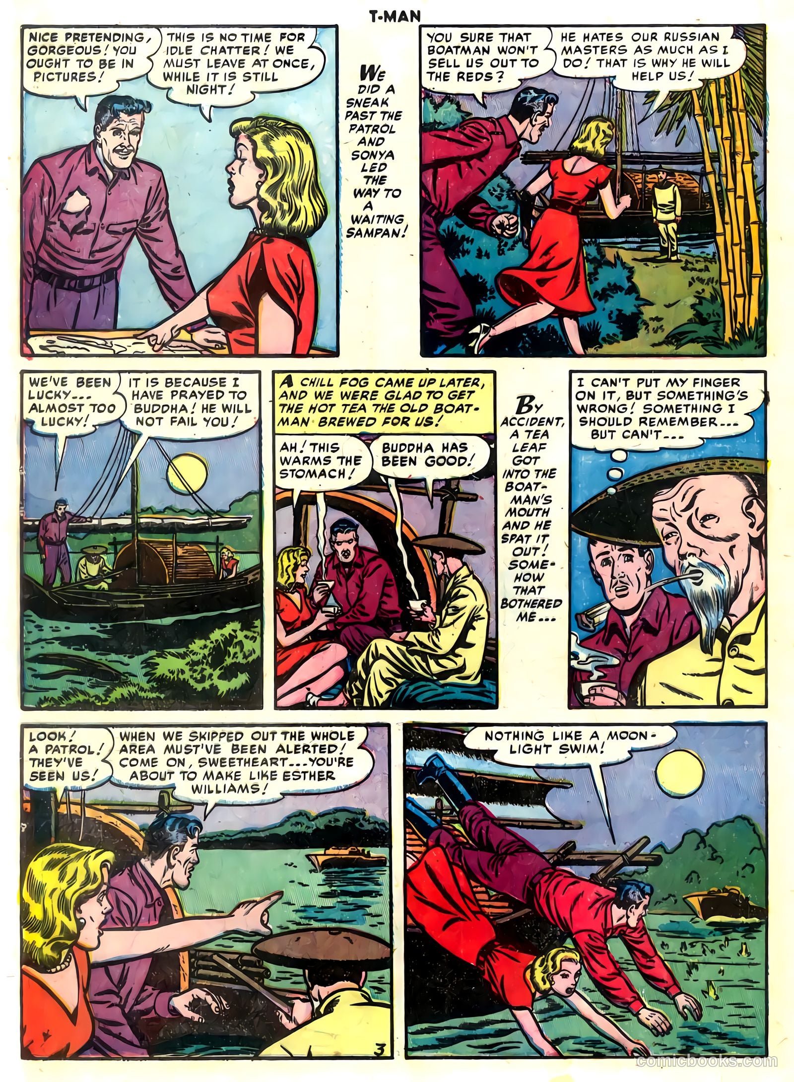 T-Man #6 (1952) — page 20 of 36
