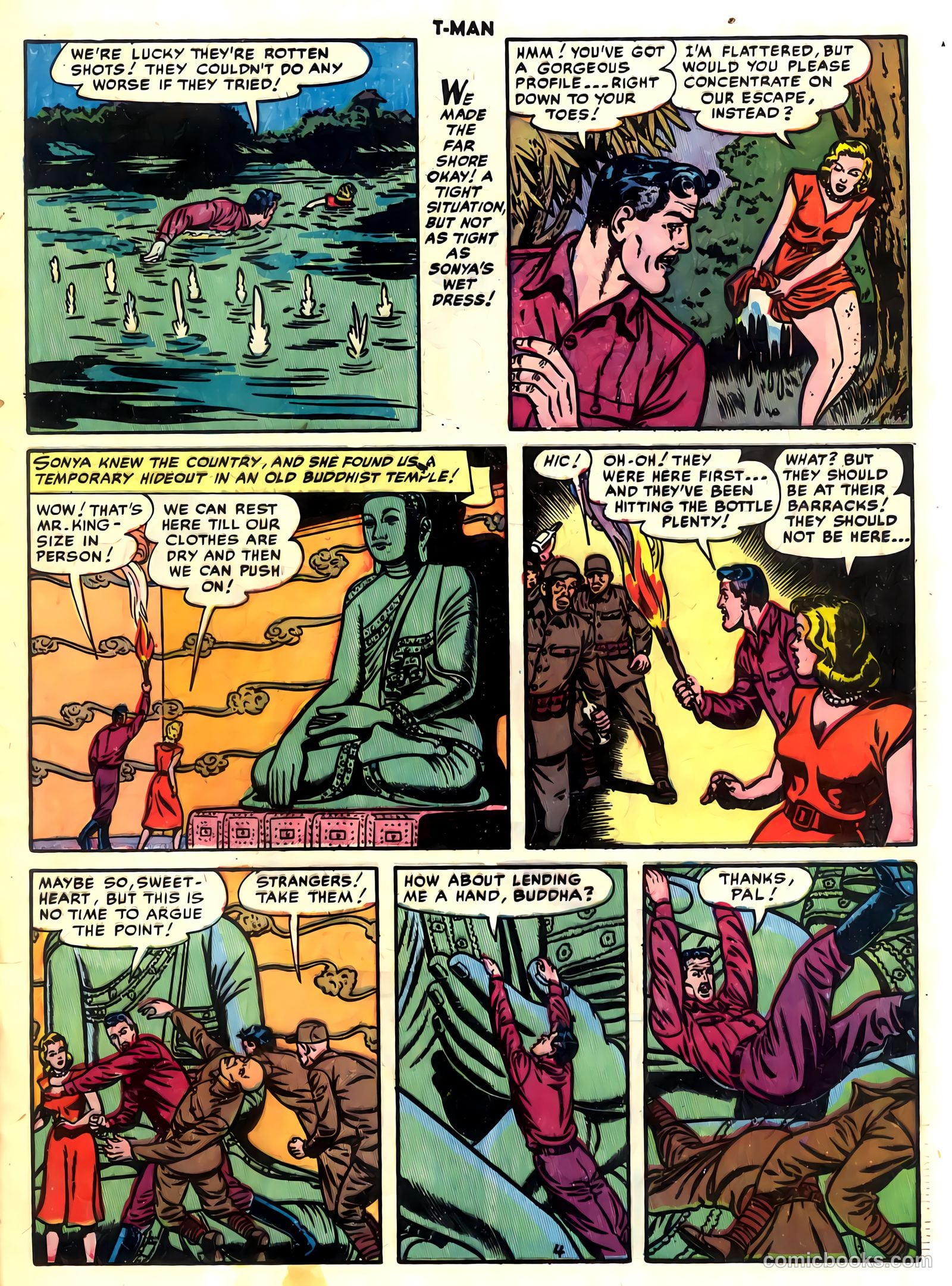 T-Man #6 (1952) — page 21 of 36