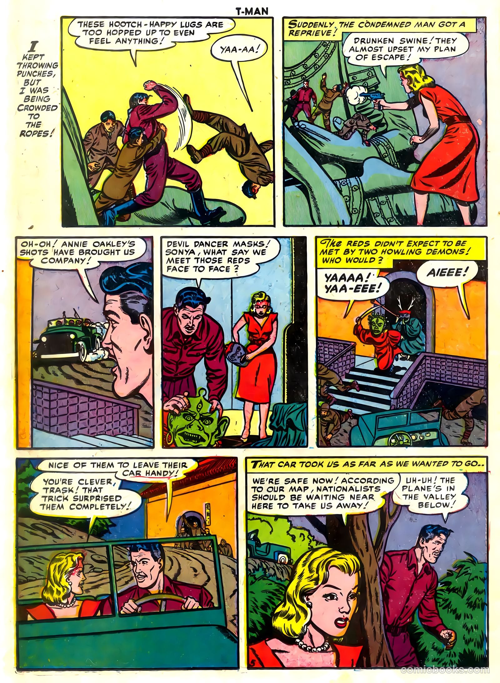 T-Man #6 (1952) — page 22 of 36